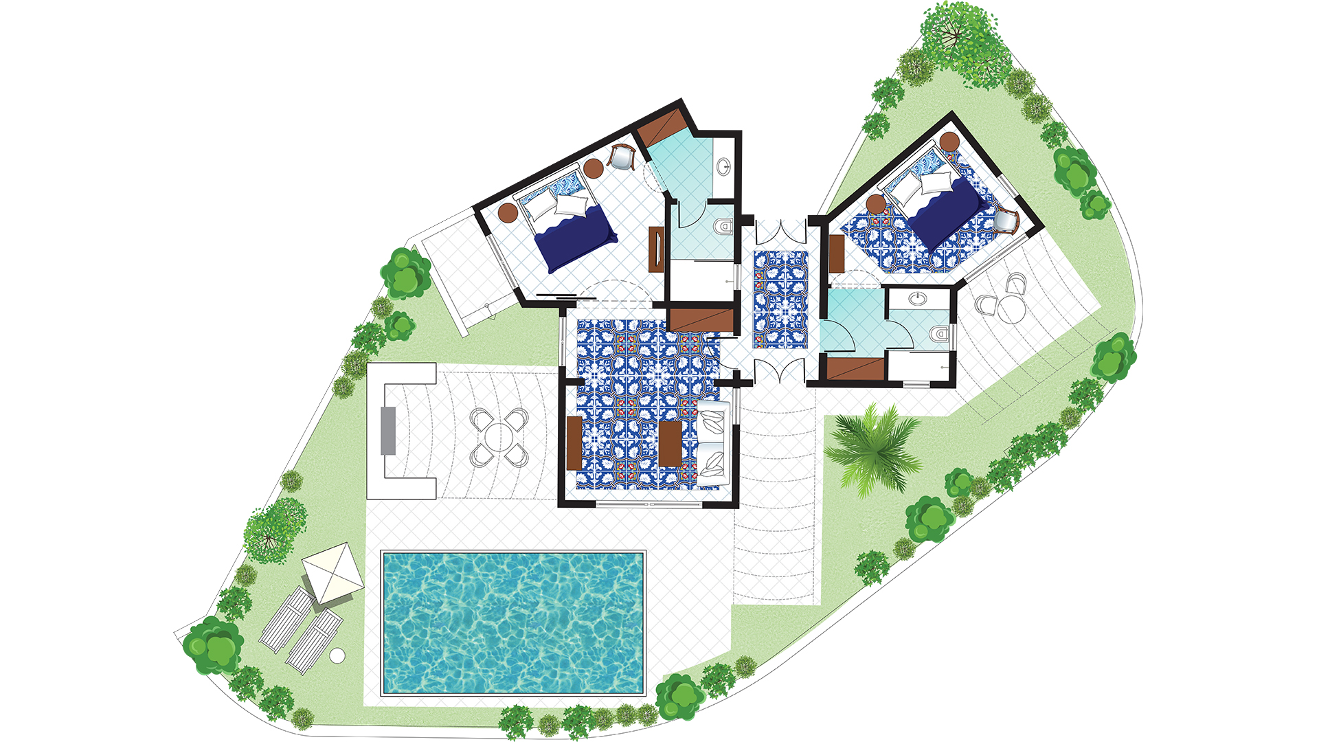 Villa Two Bedrooms with Private Pool