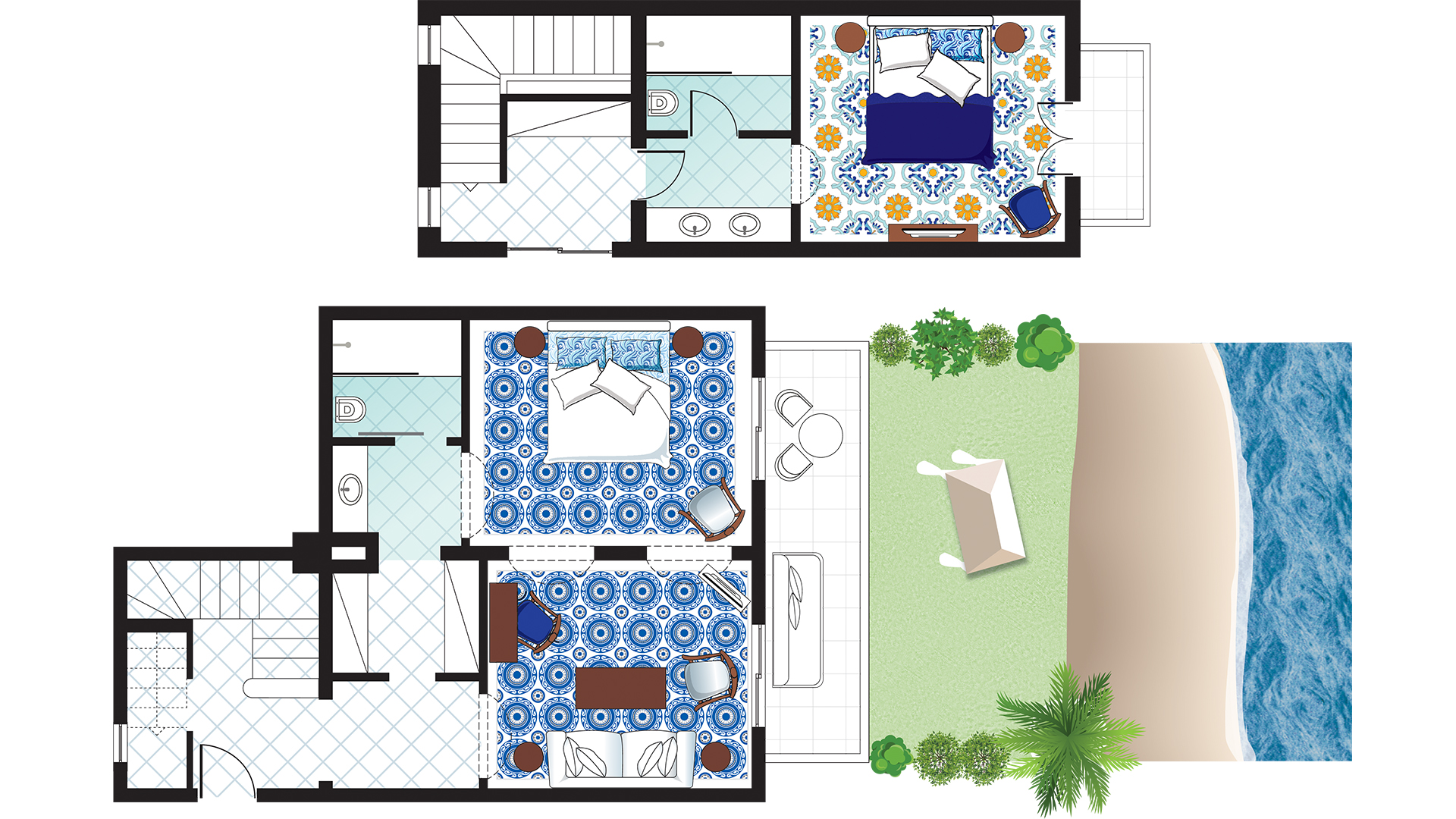 Villa Beach Front Two Bedrooms