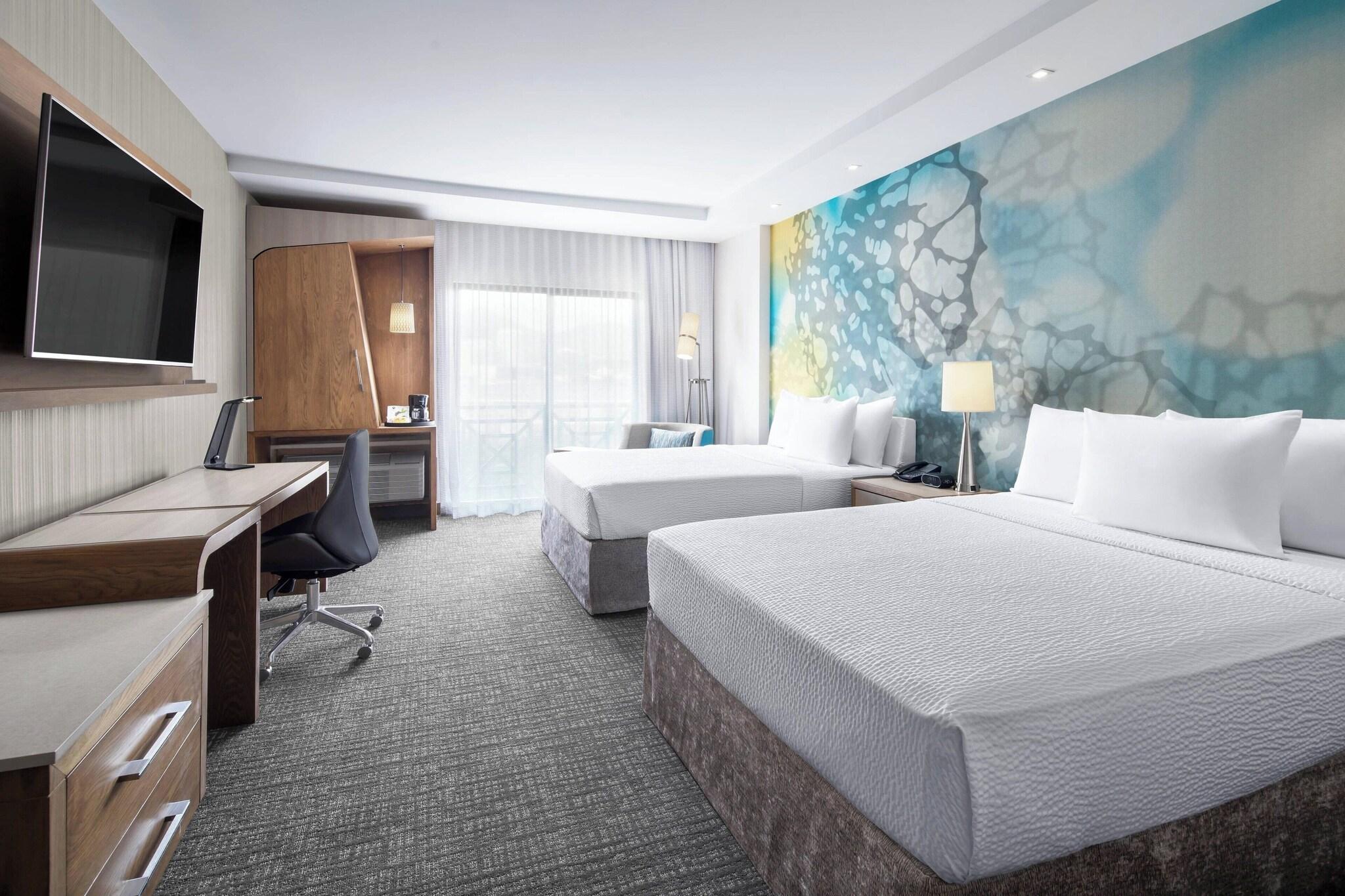 Double Two Queen Beds