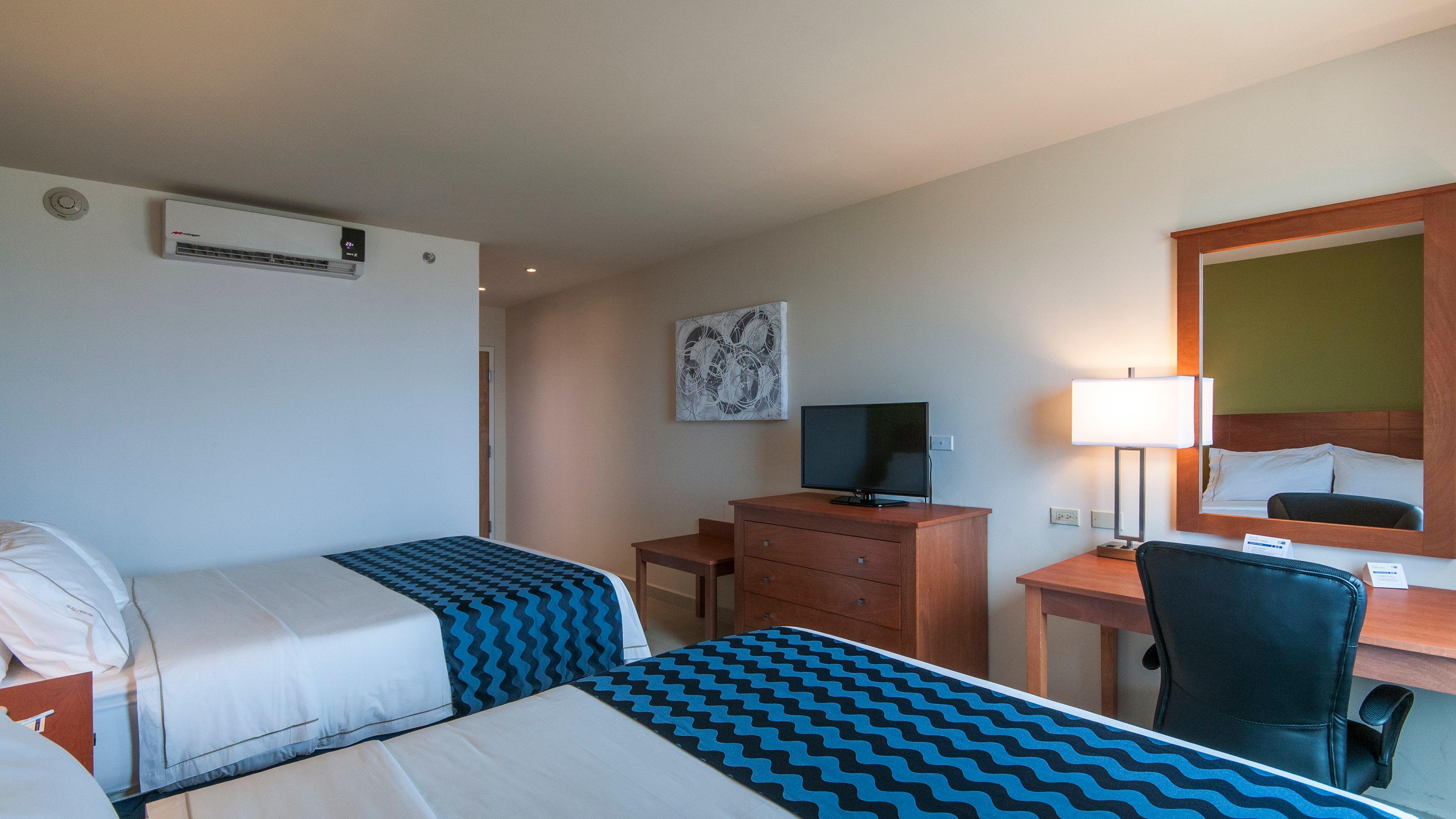 Double Two Queen Beds