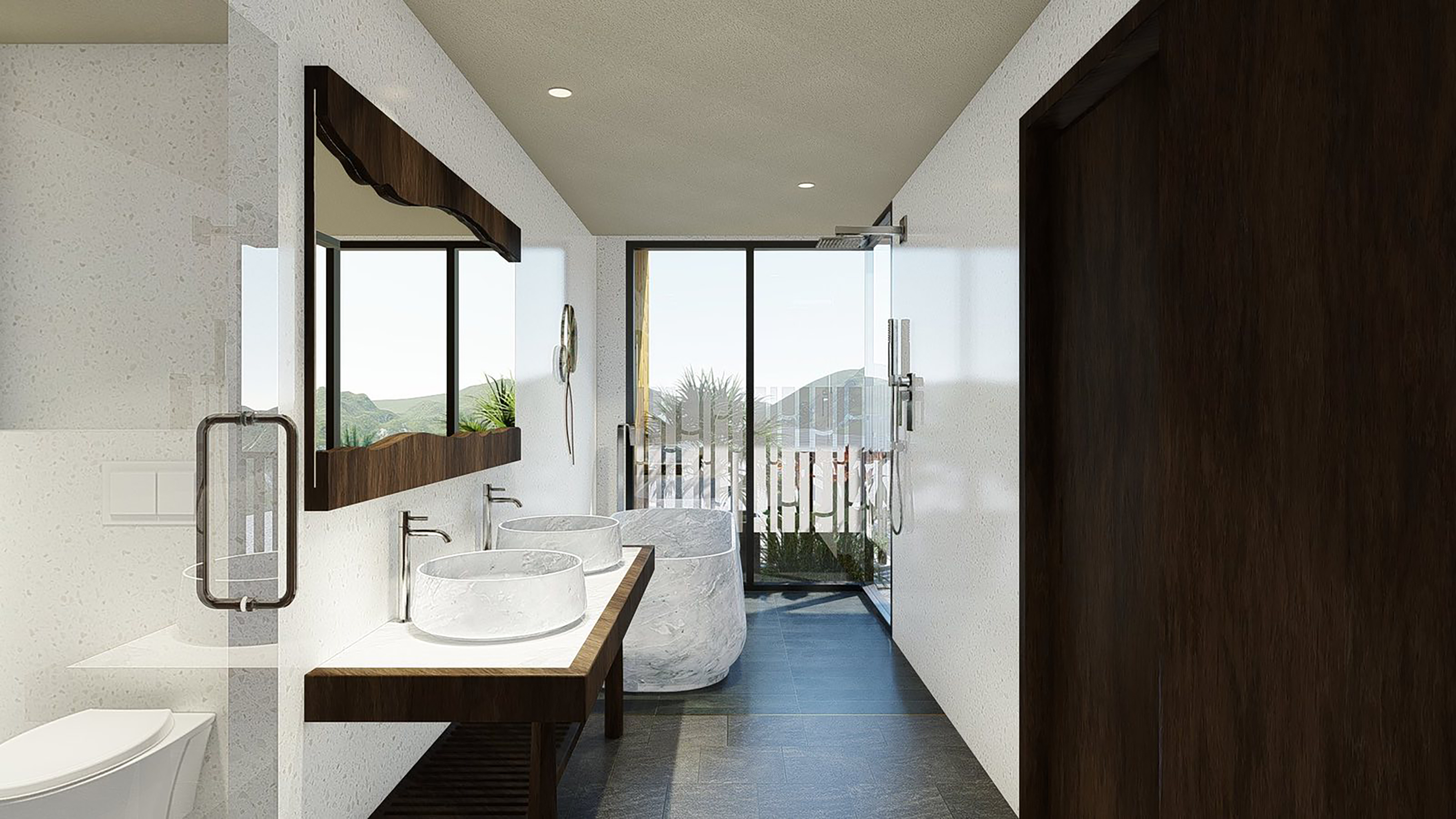 Family Room Garden View Two Bedrooms