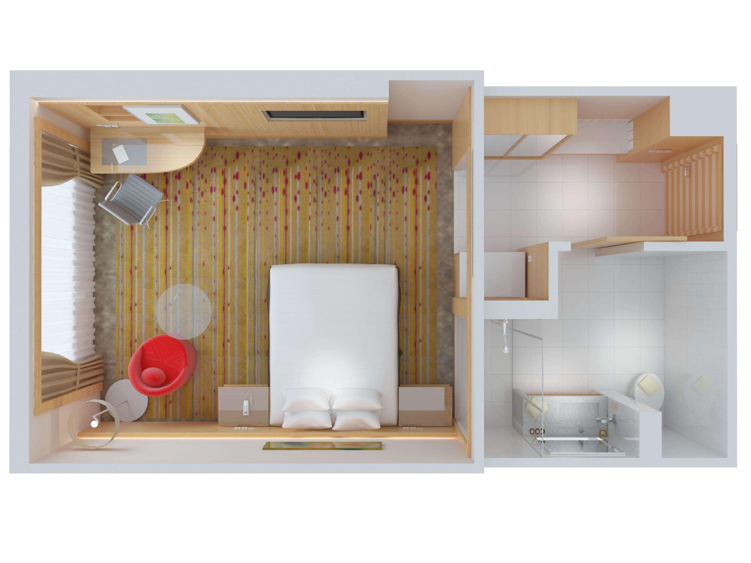 Double Deluxe King Bed