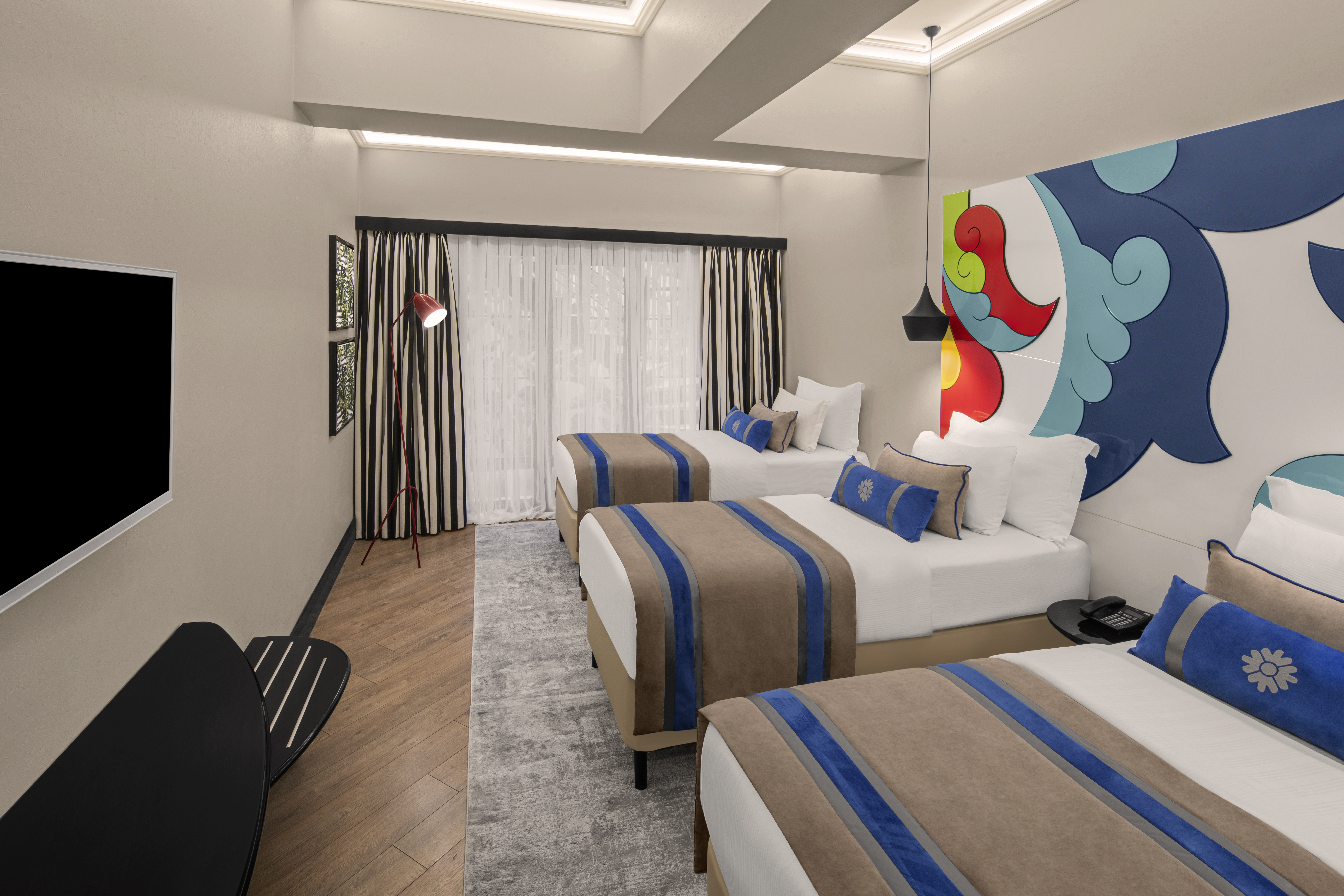 Family Room Three Bedrooms Three Bathrooms