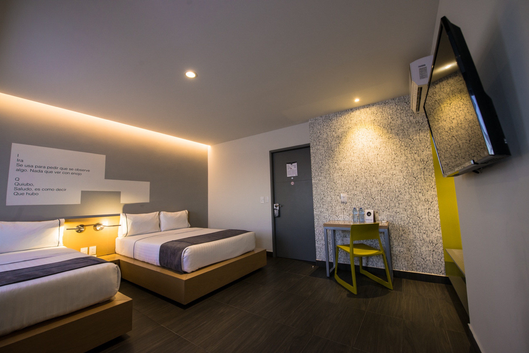 Double Two Double Beds