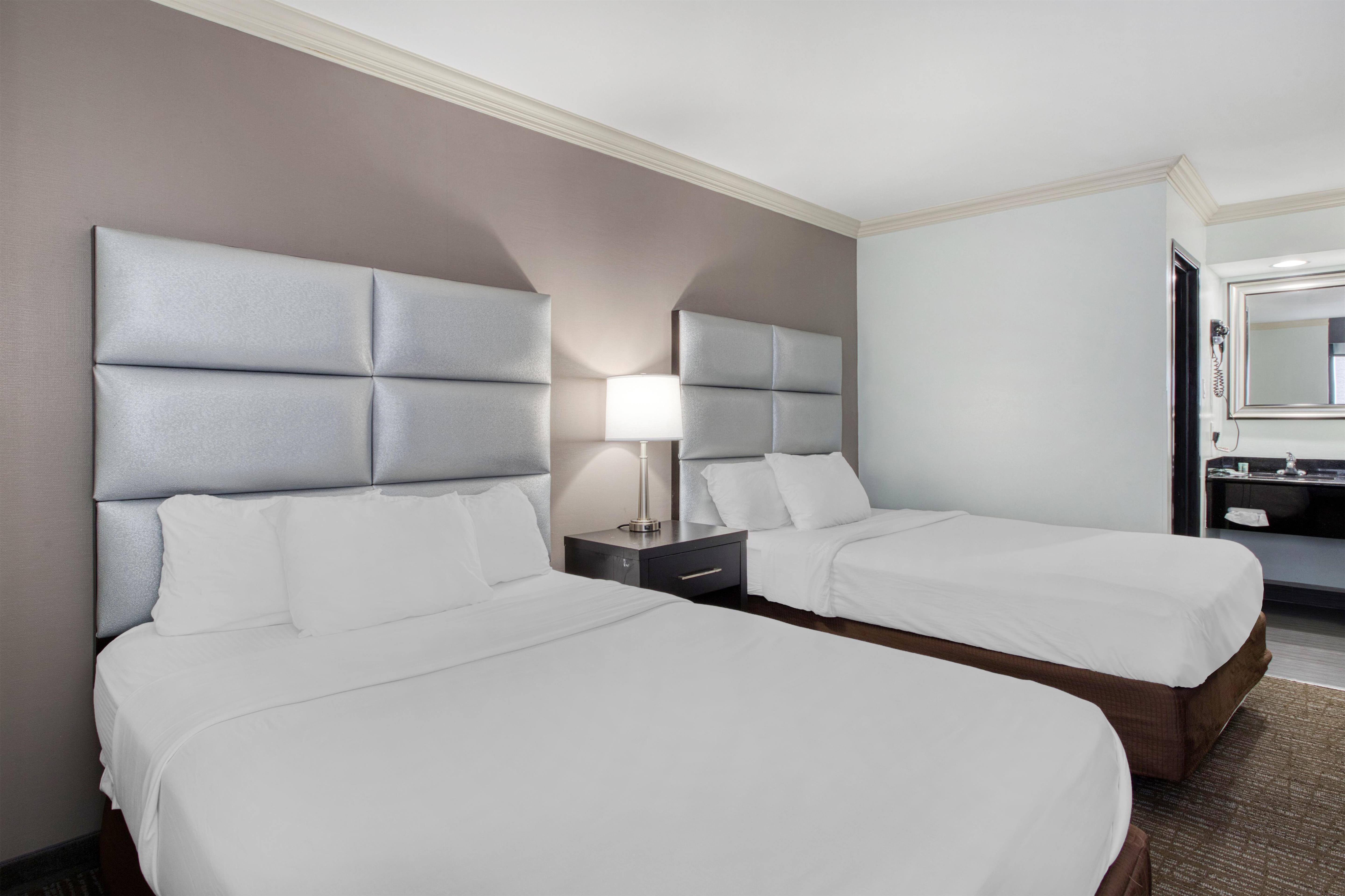 Room Two Double Beds Non Smoking