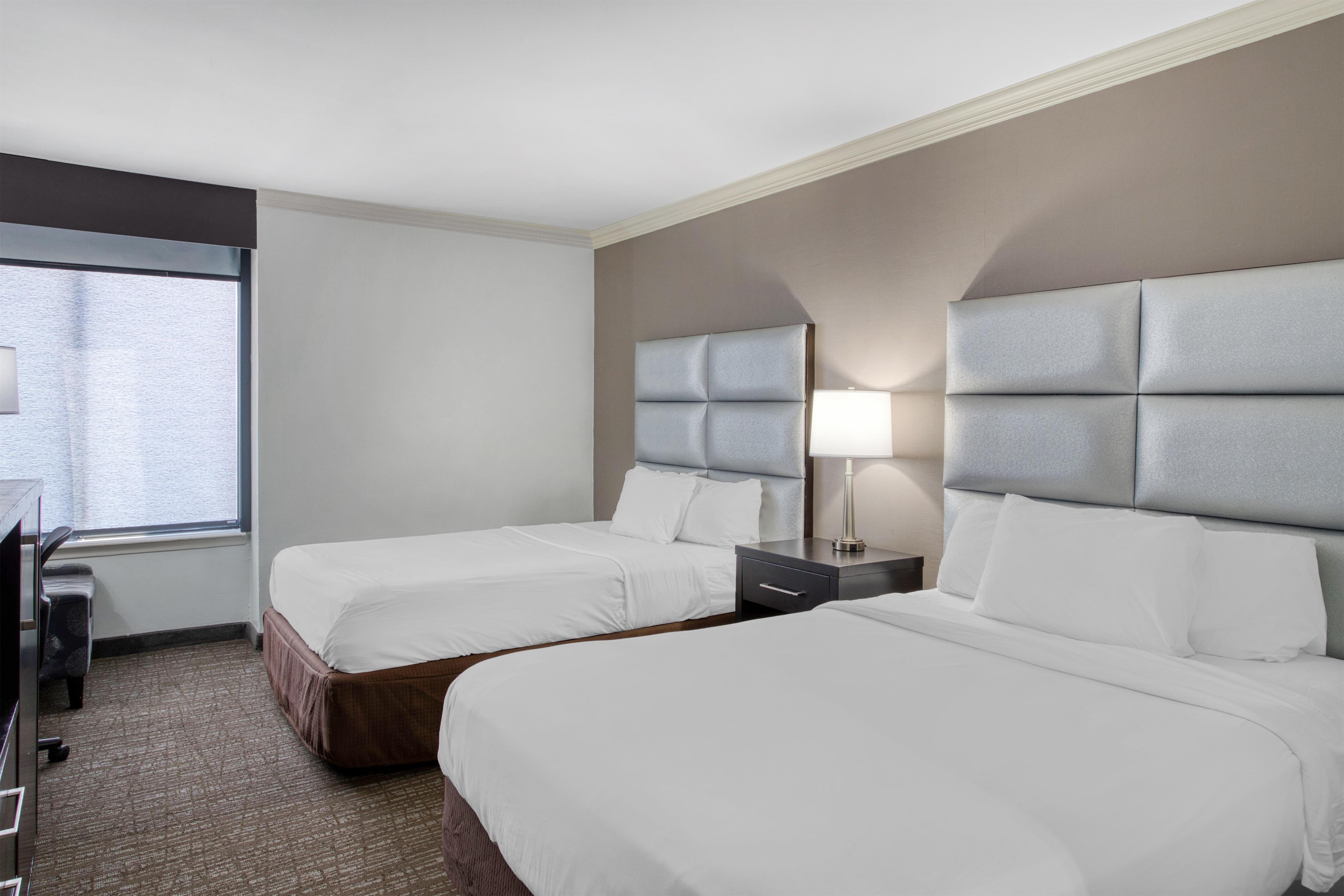 Room Two Double Beds Non Smoking