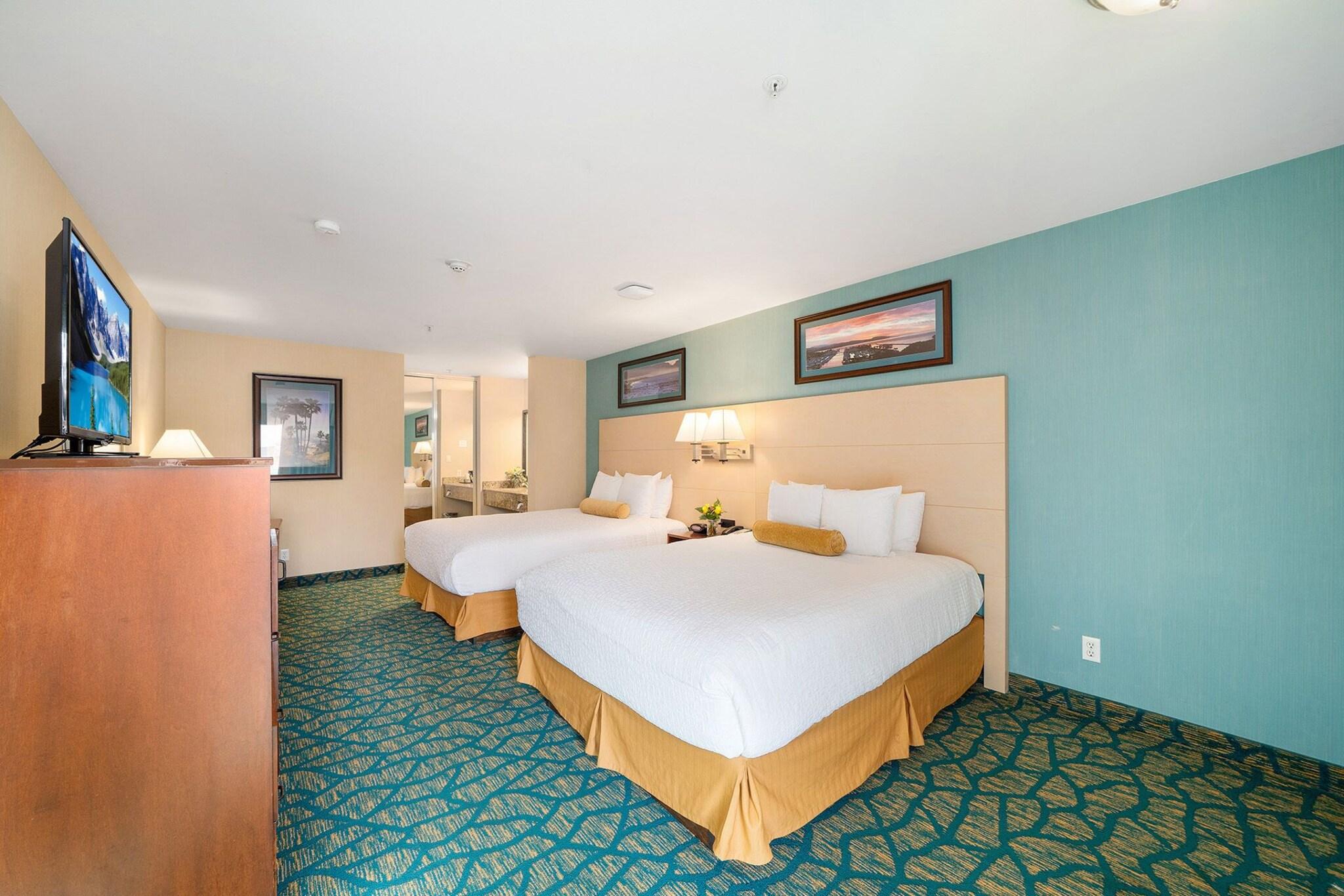 Double Two Queen Beds