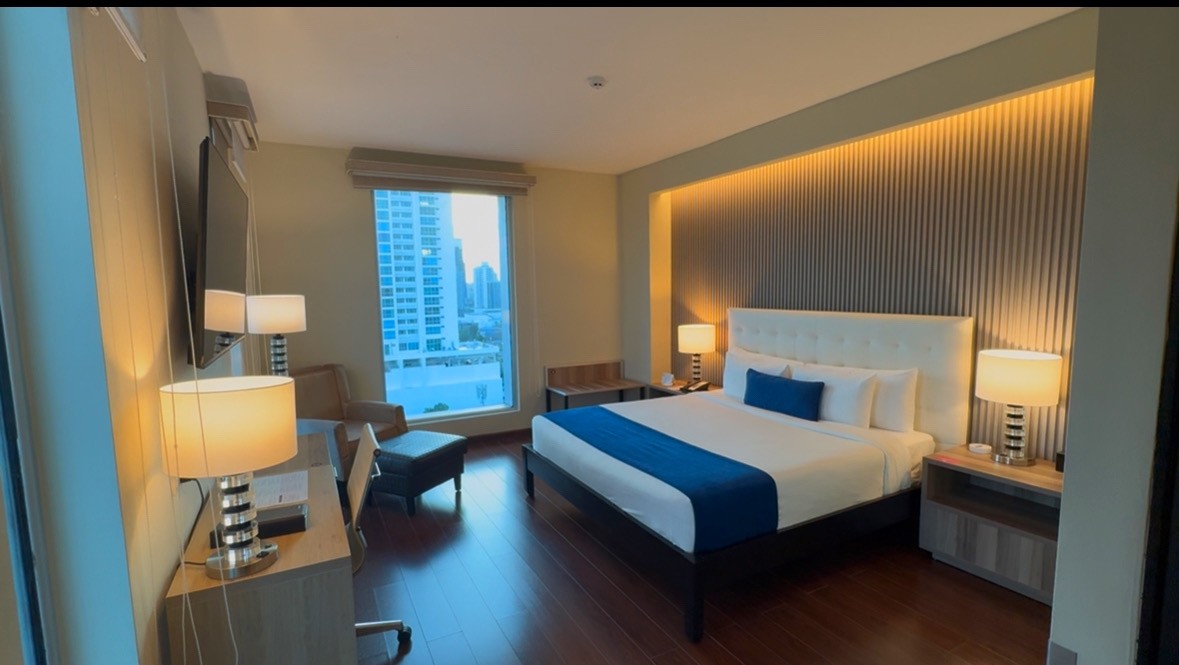 Double Business City View