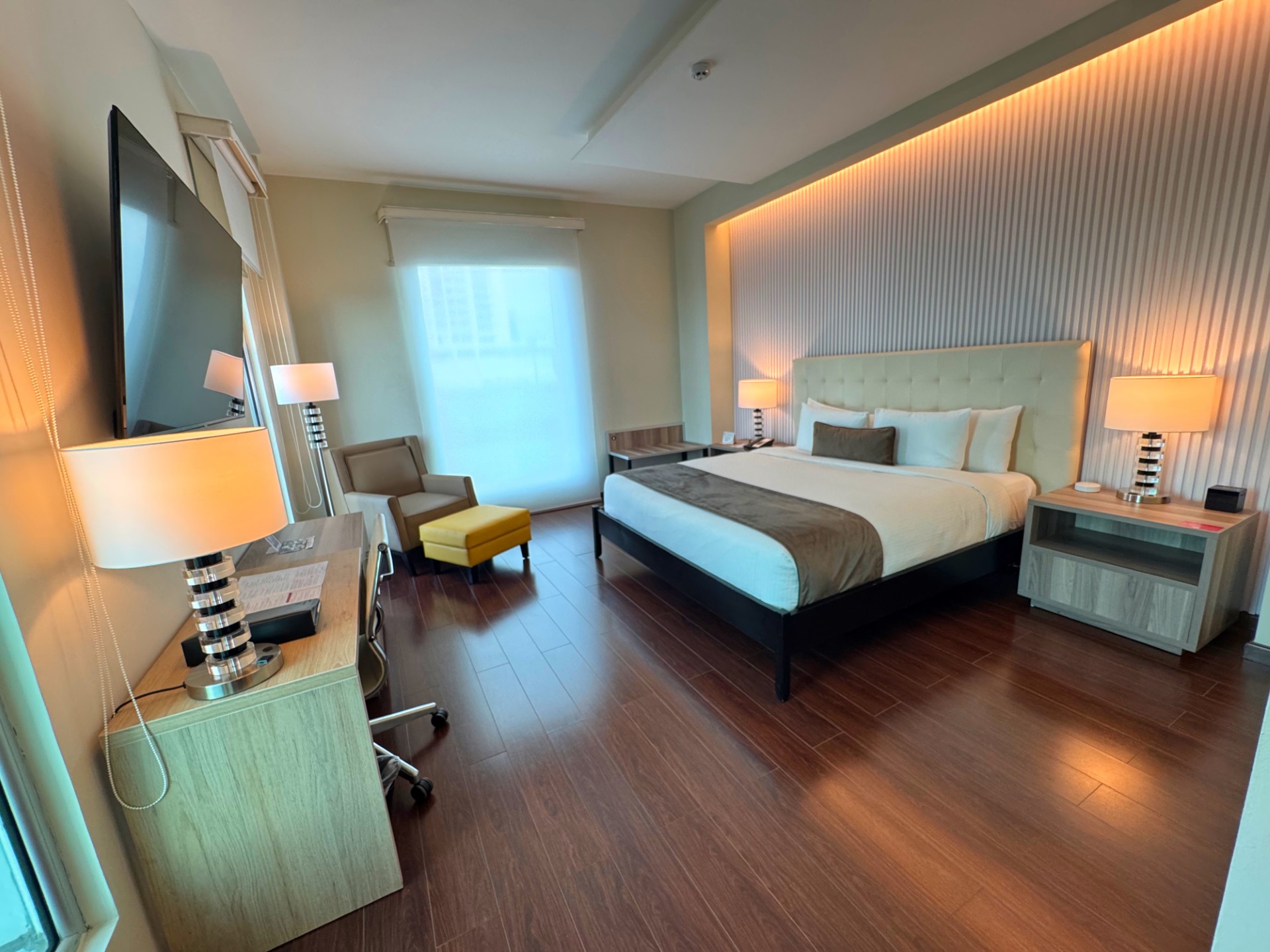 Double Business City View