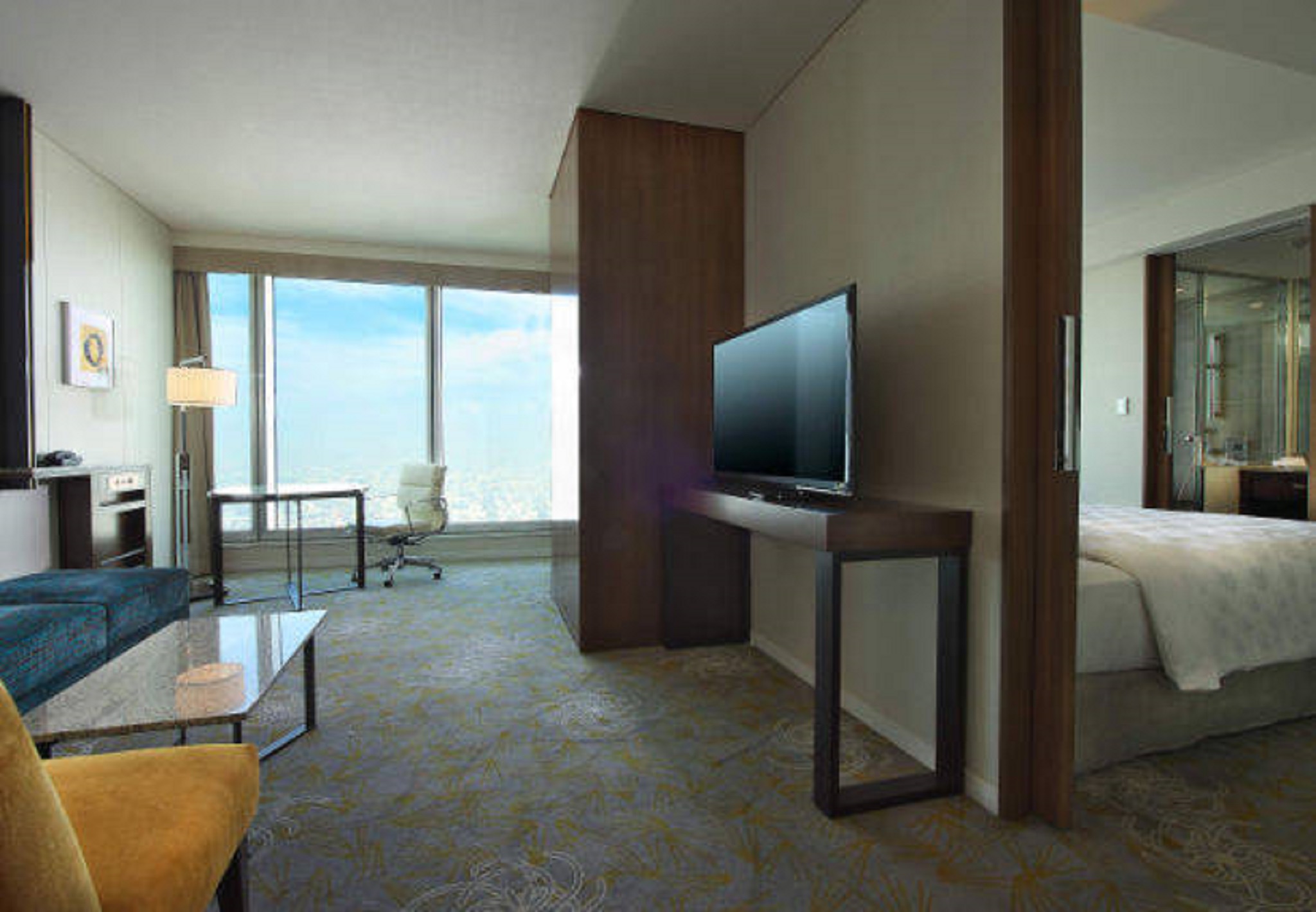 Junior Suite City View Two Beds