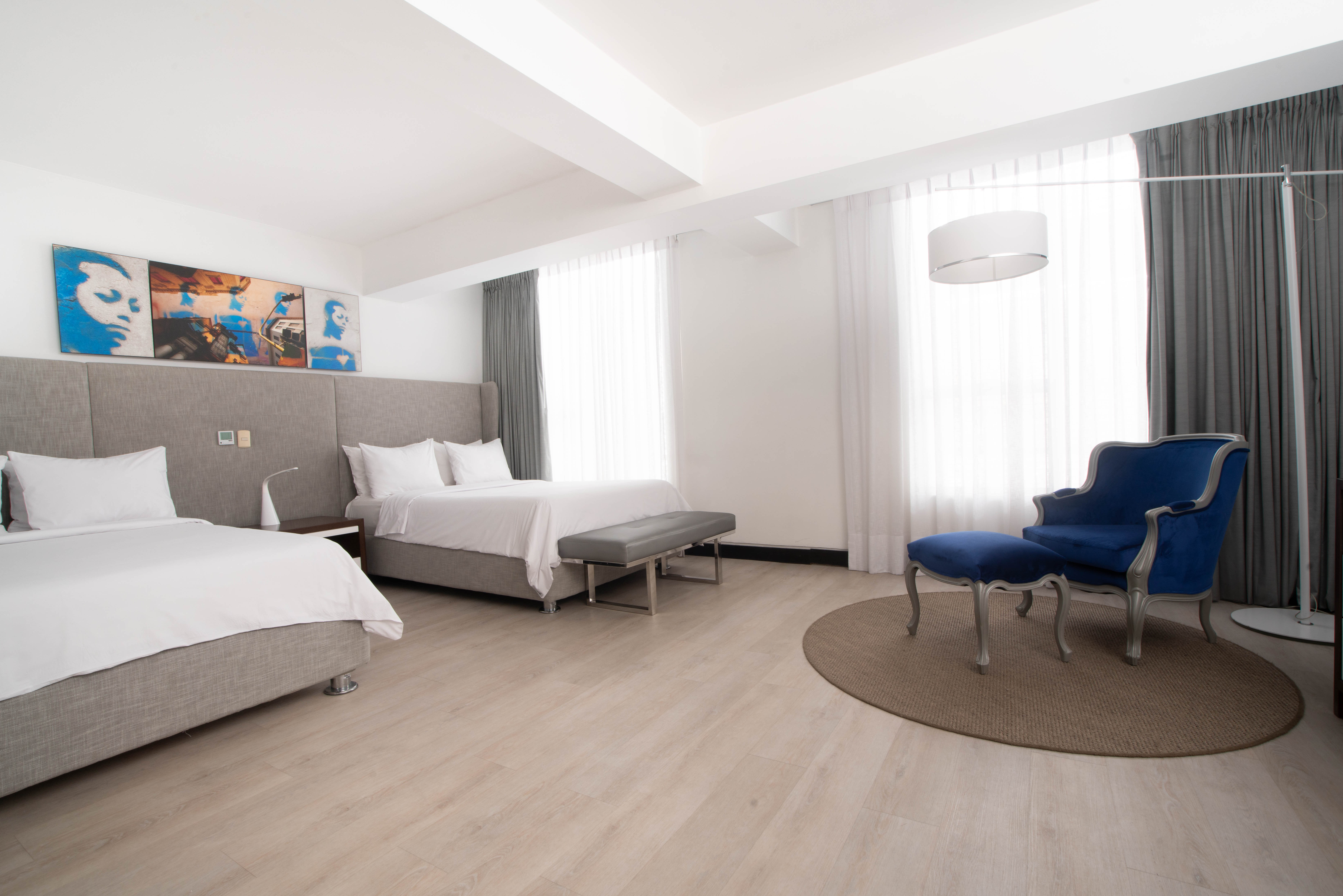 Suite Two Double Beds Non Smoking