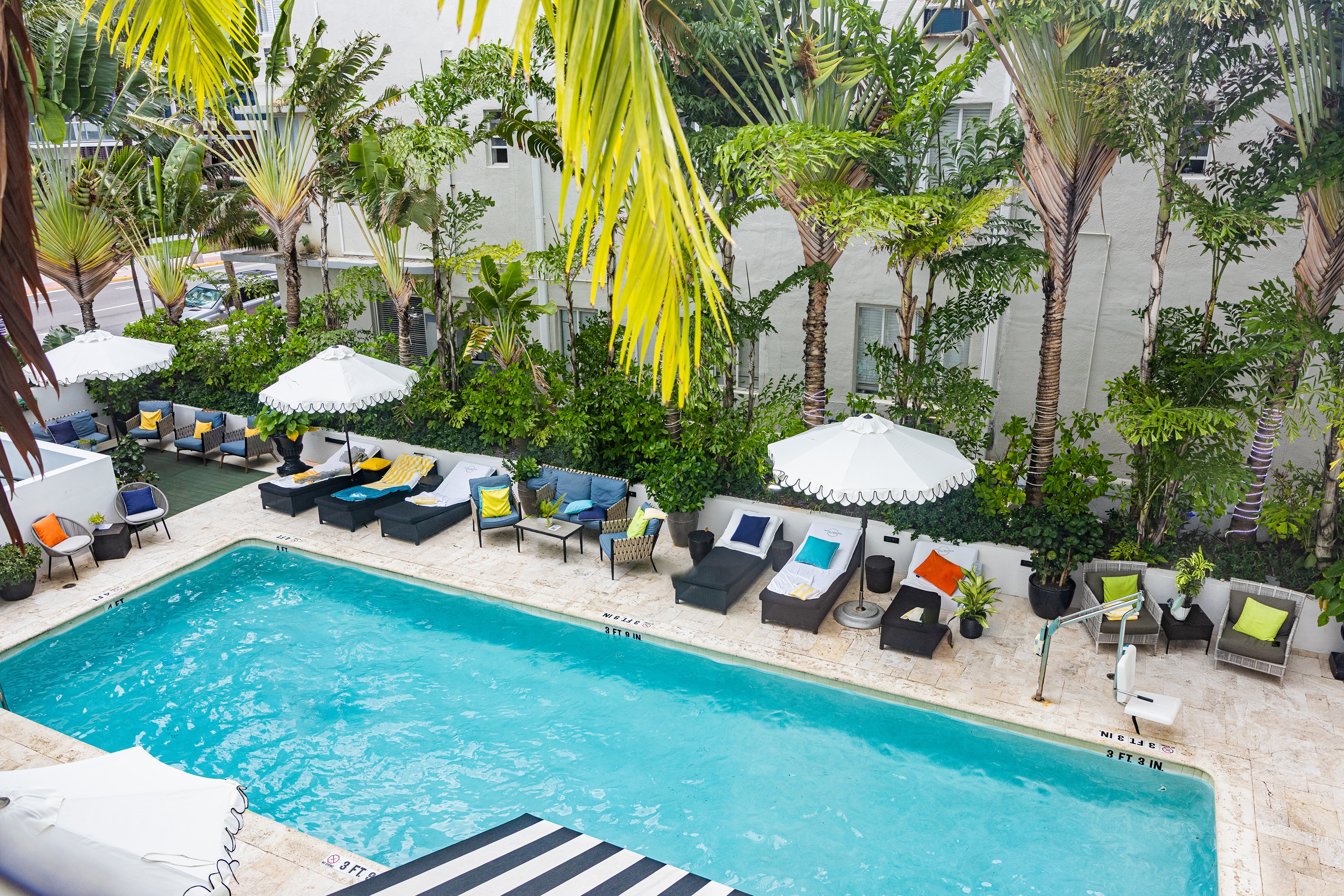 Double Two Double Beds with Views