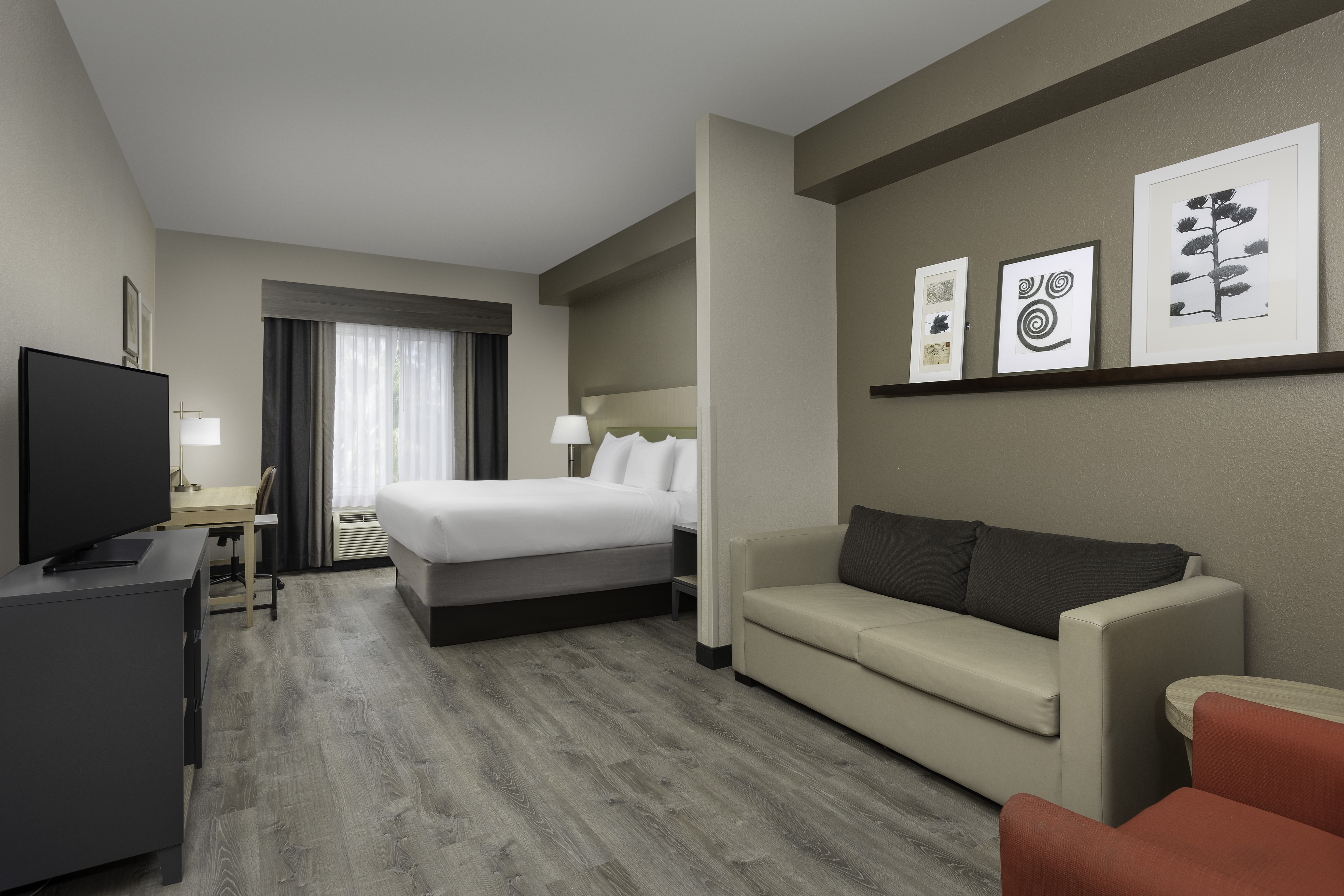 Studio Accessible King Size Bed