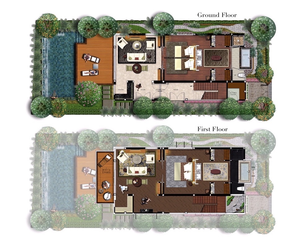 Villa Two Bedrooms with Private Pool