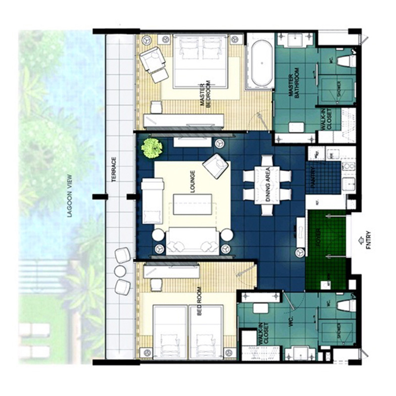 Suite Deluxe Two Bedroom