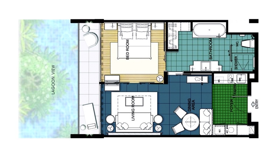 Suite Deluxe Pool View