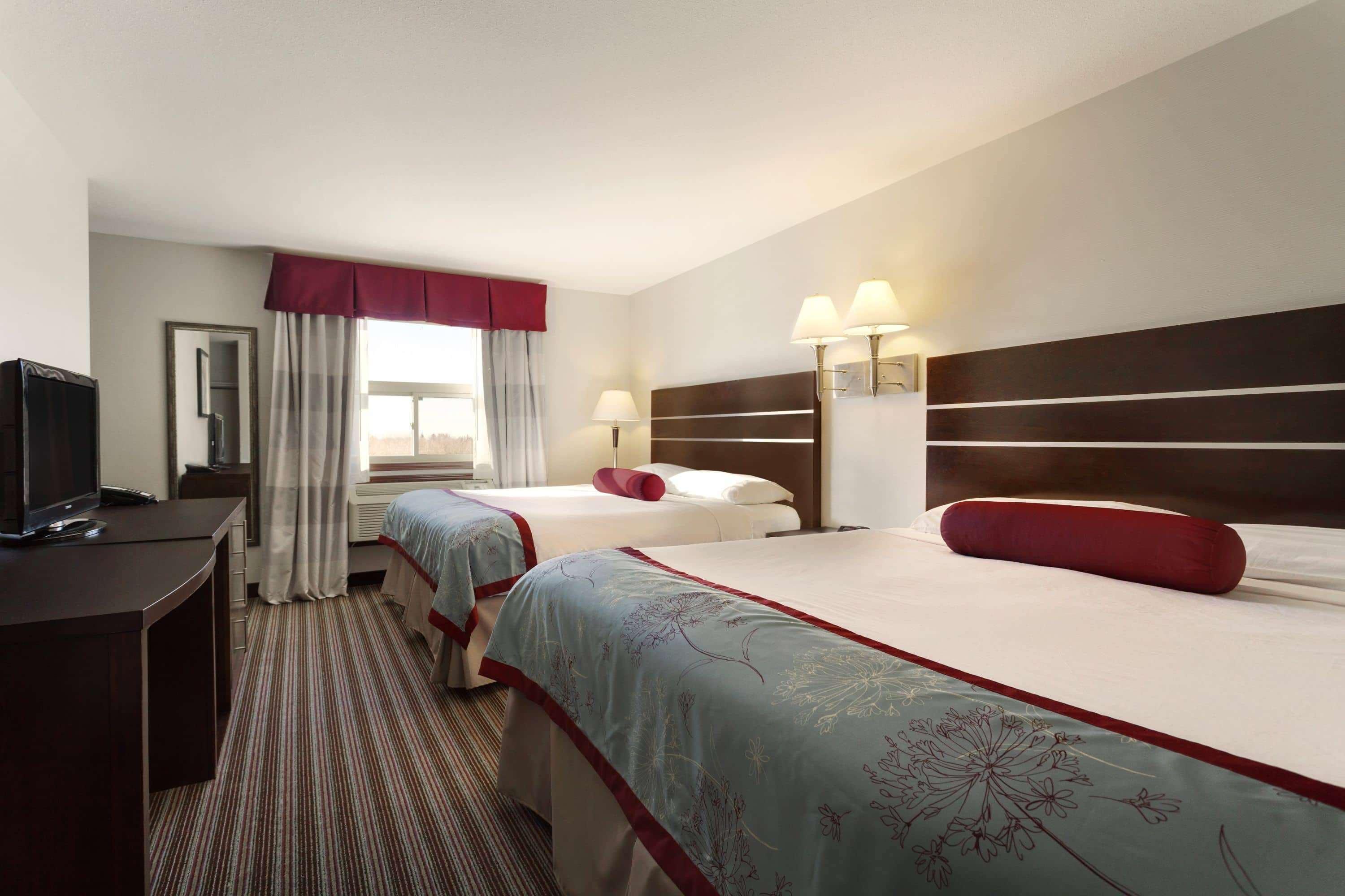 Room Two Double Beds Non Smoking