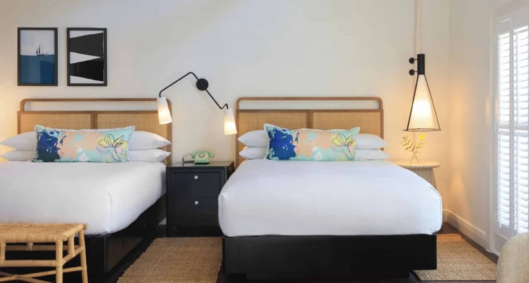 Double Two Queen Beds