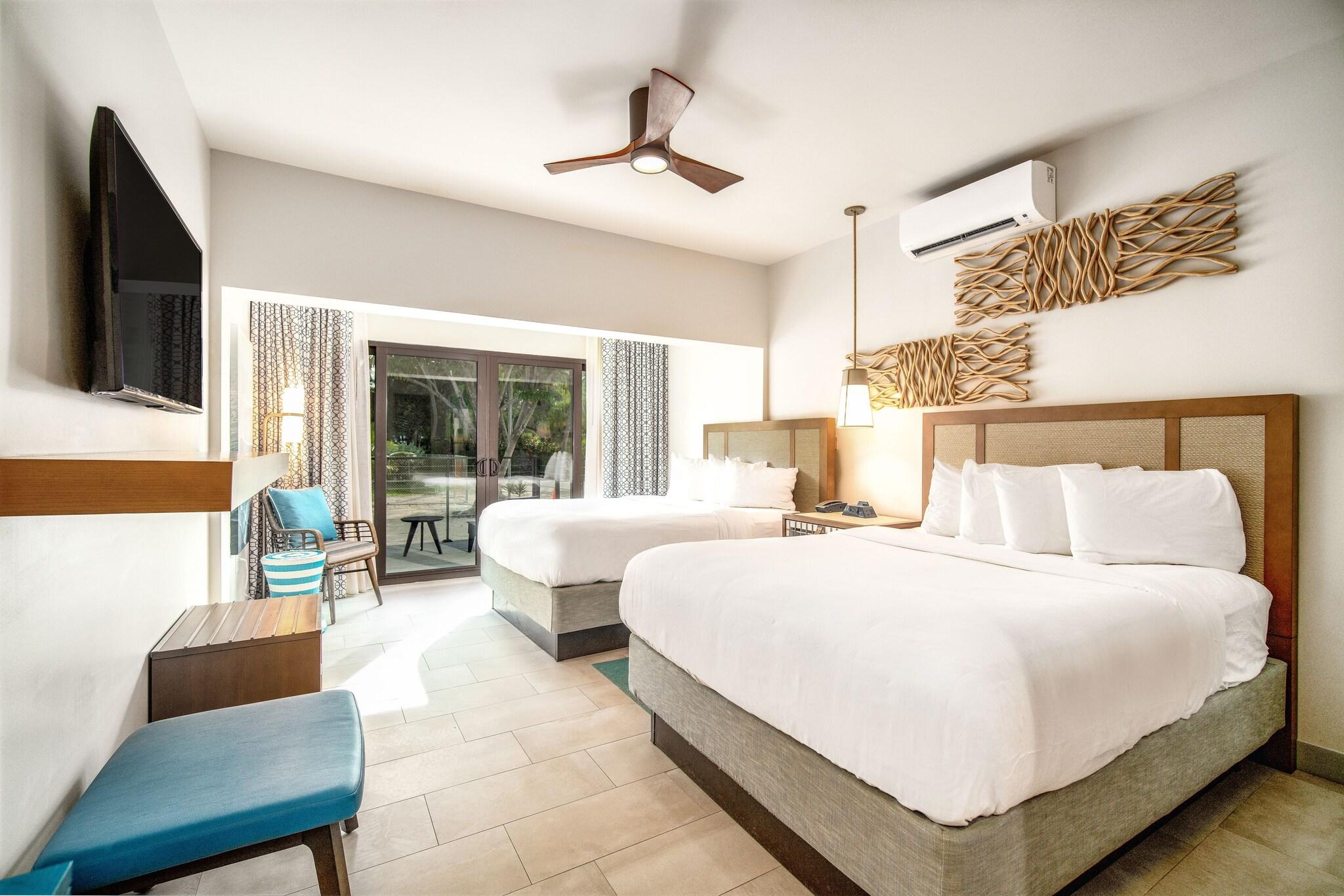 Double Garden View Two Queen Beds