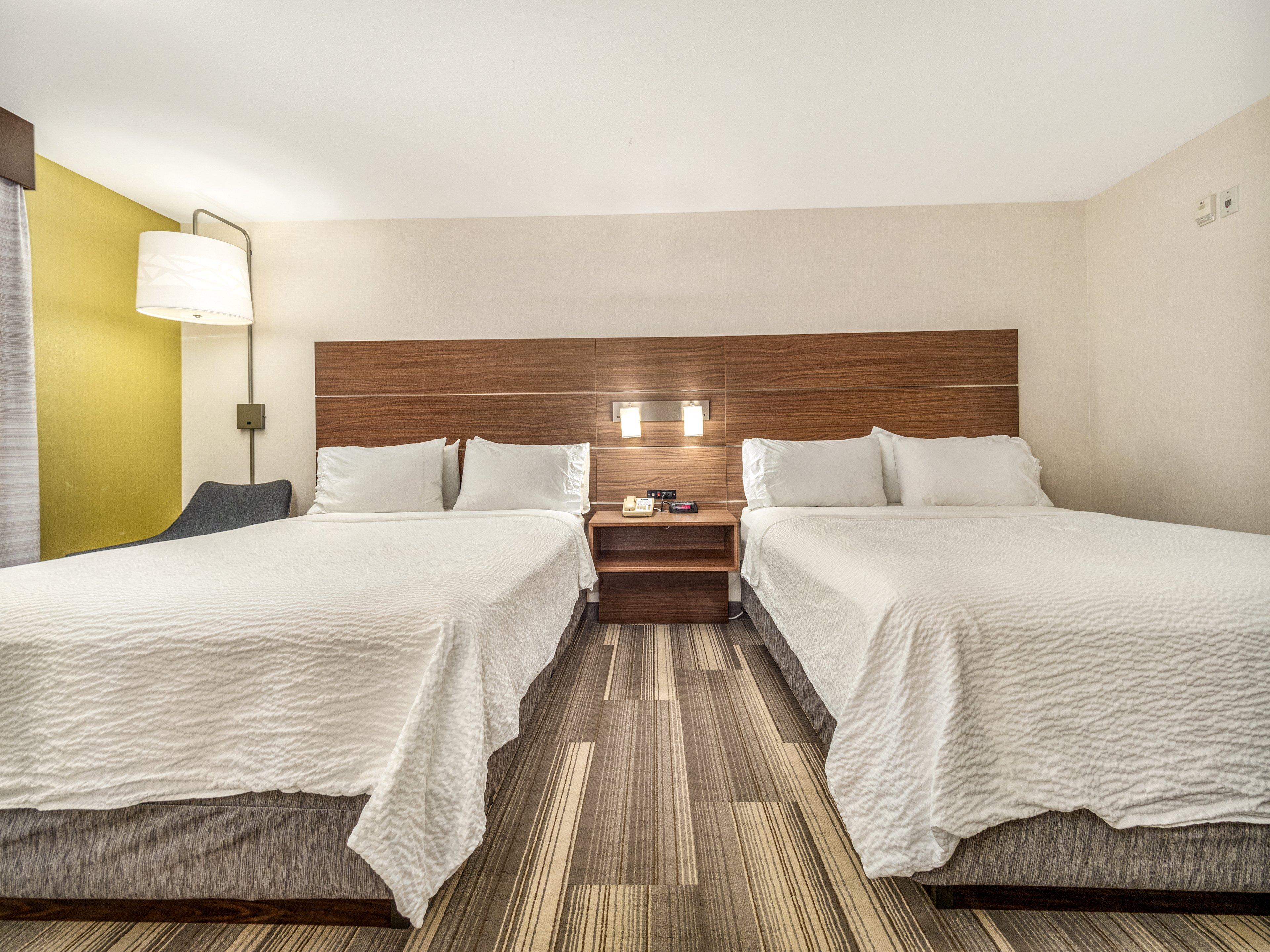 Quadruple Two Queen Beds