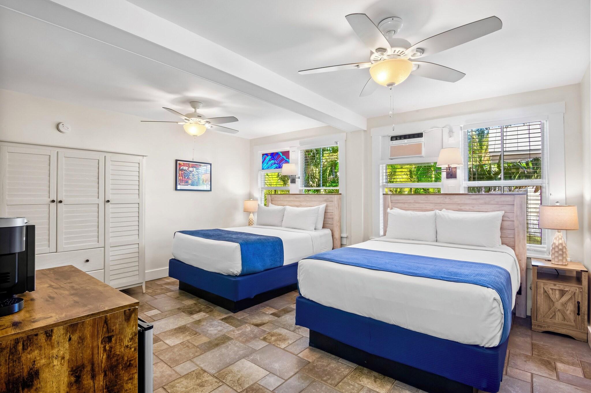 Double Two Queen Beds