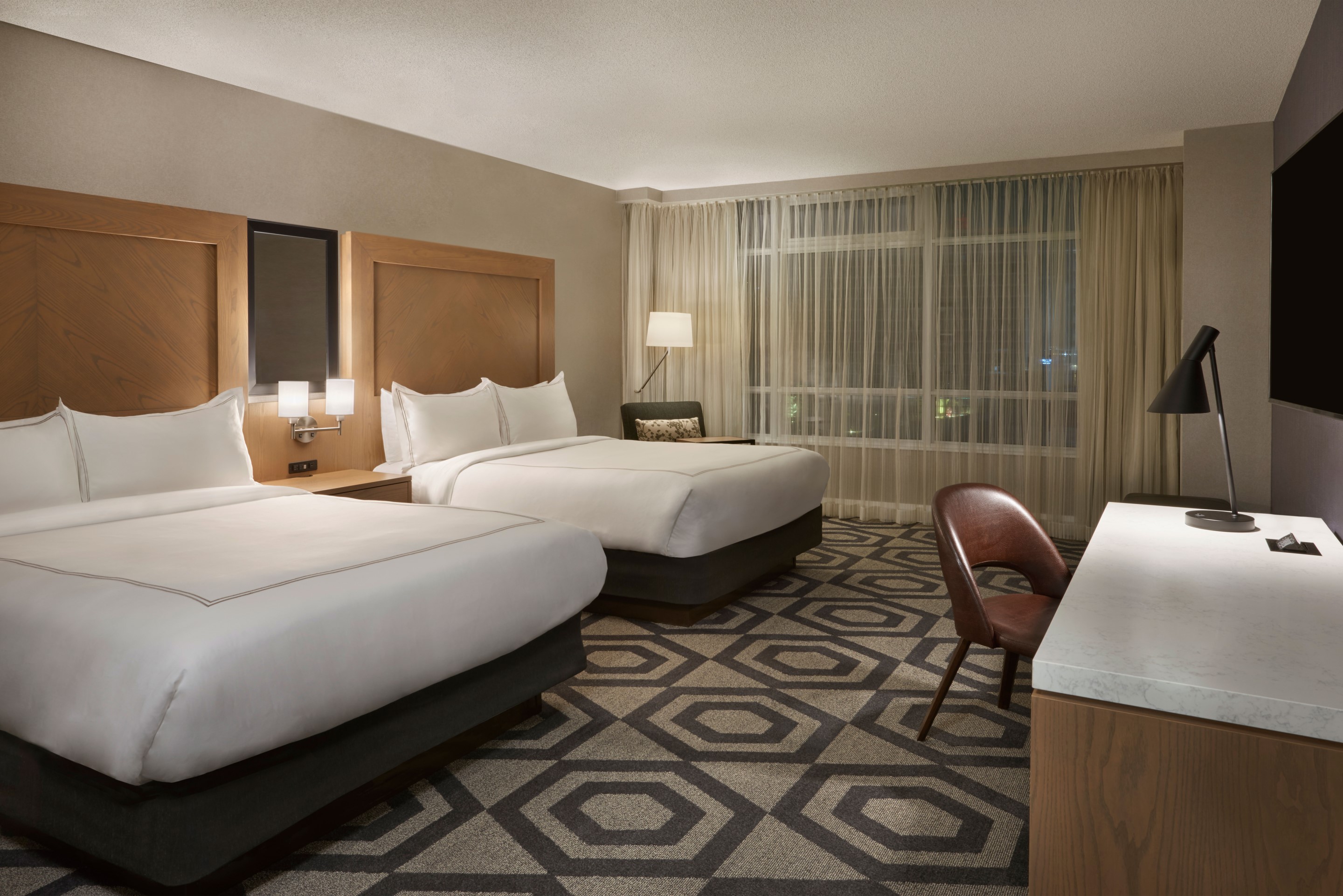 Double Deluxe Two Beds