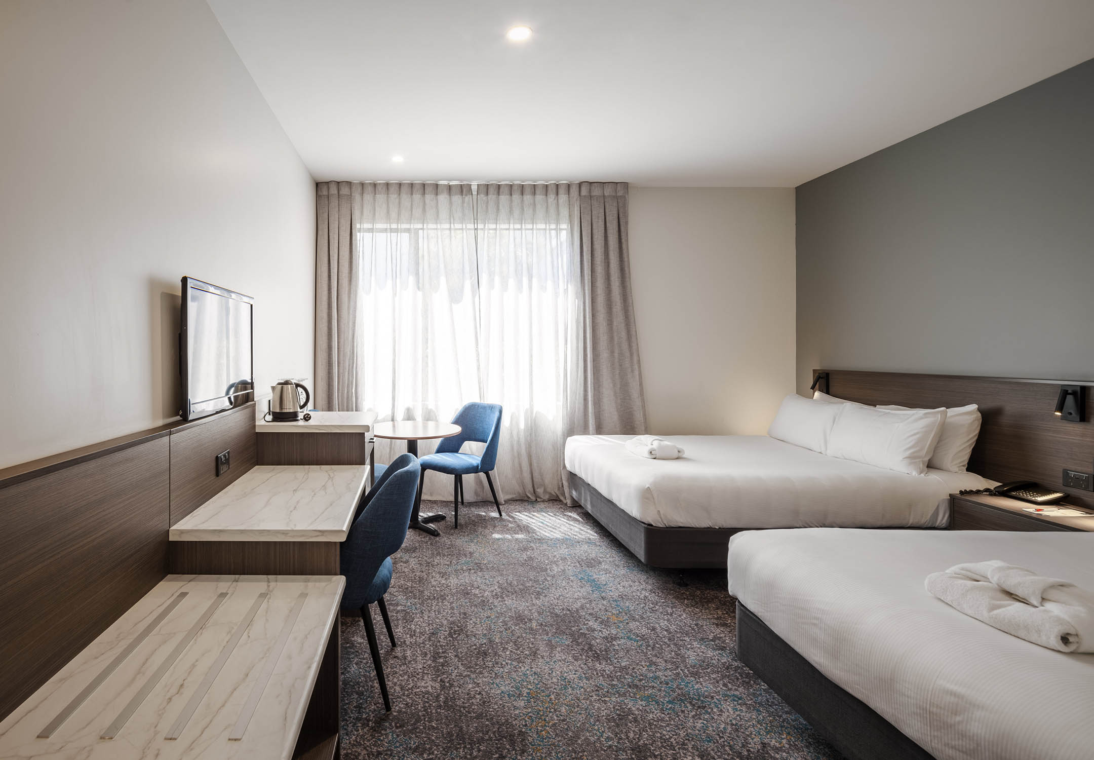 Studio Accessible-two Queen Beds