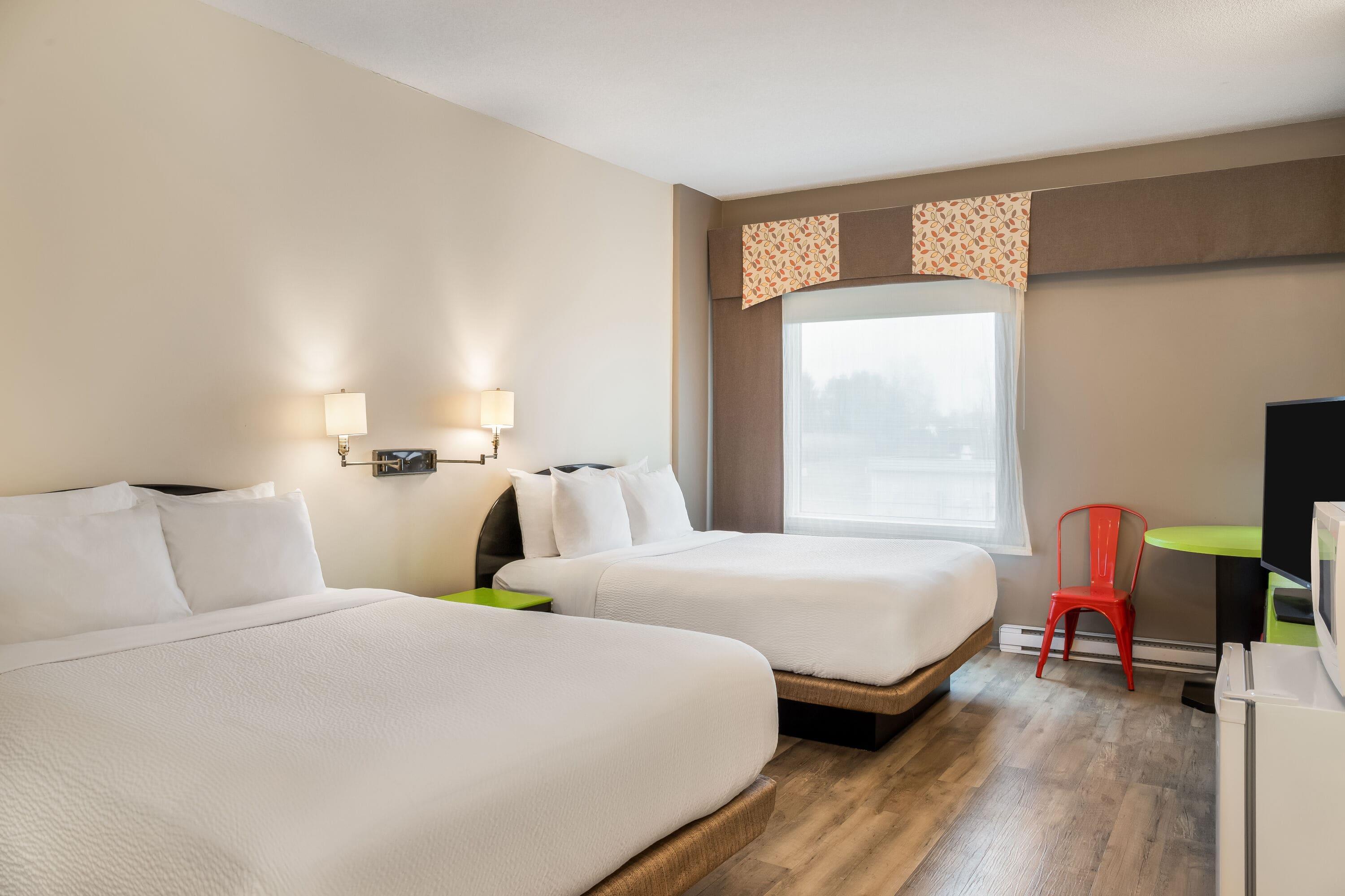 Quadruple Two Double Beds