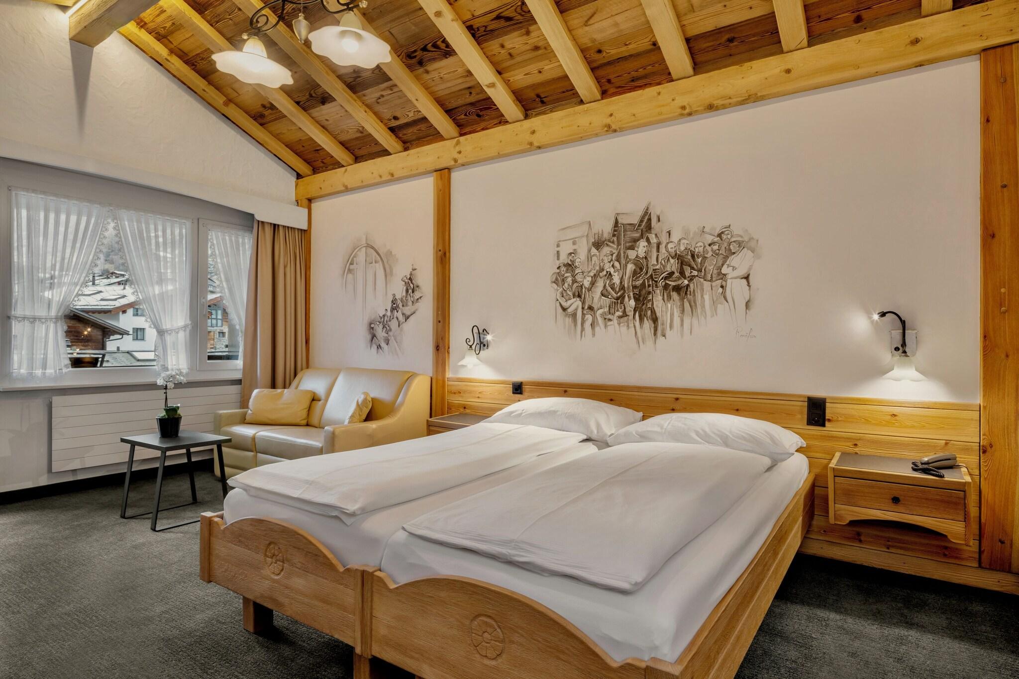 Twin Deluxe Mountain View