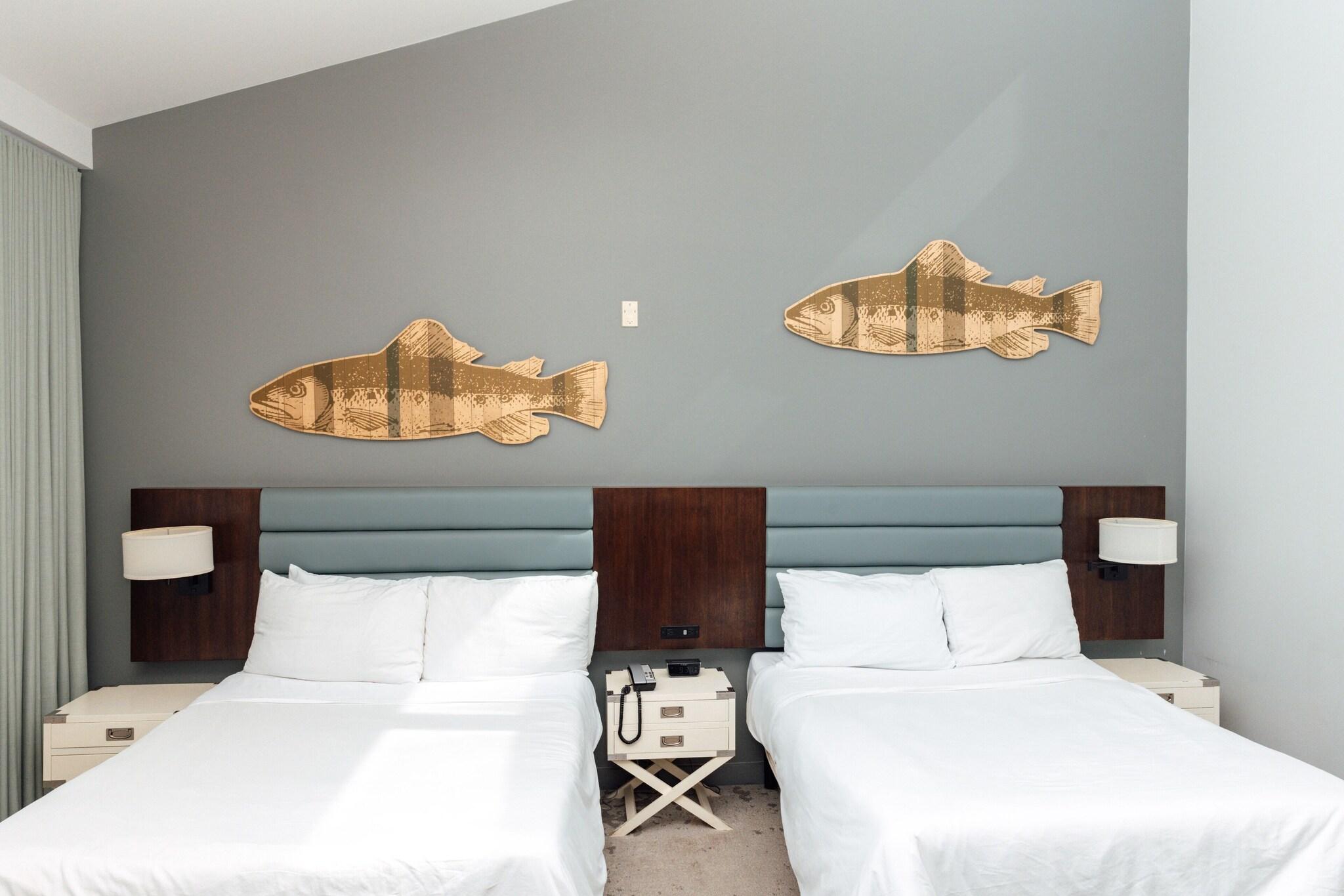 Double Two Double Beds