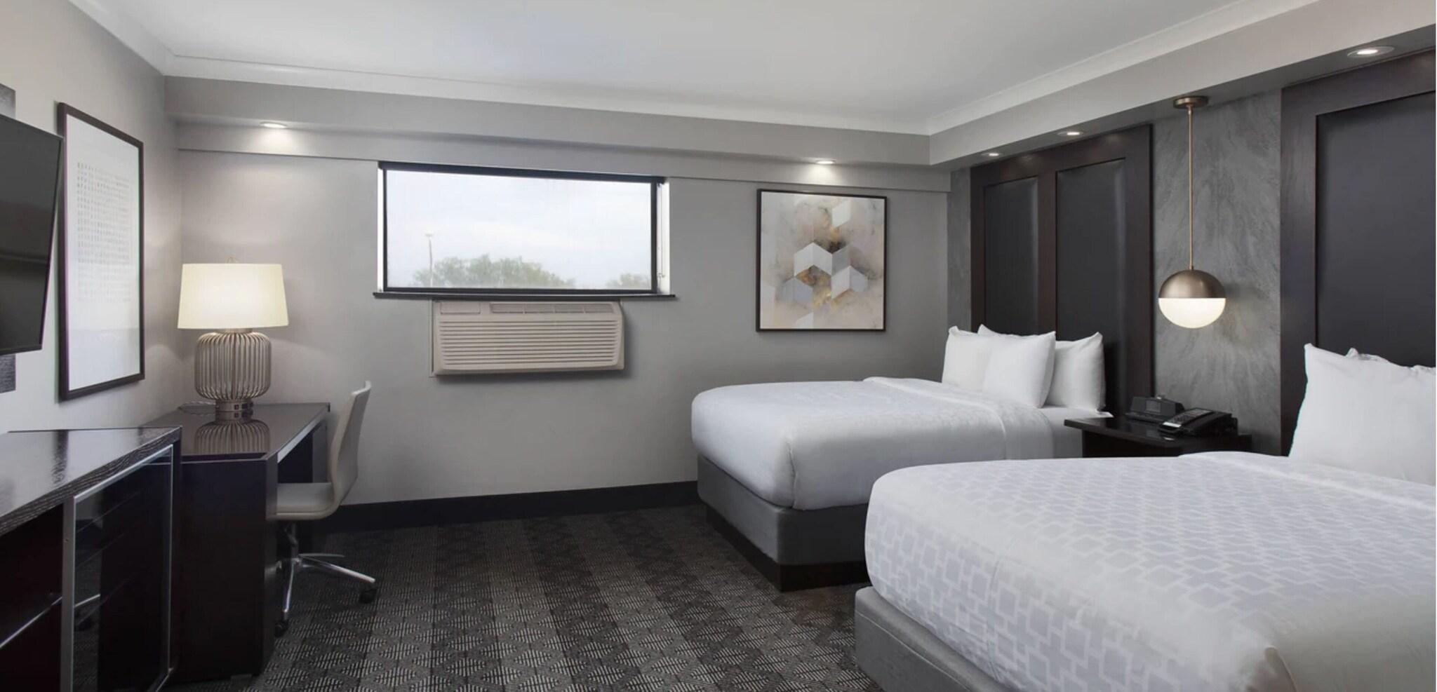 Double Two Double Beds