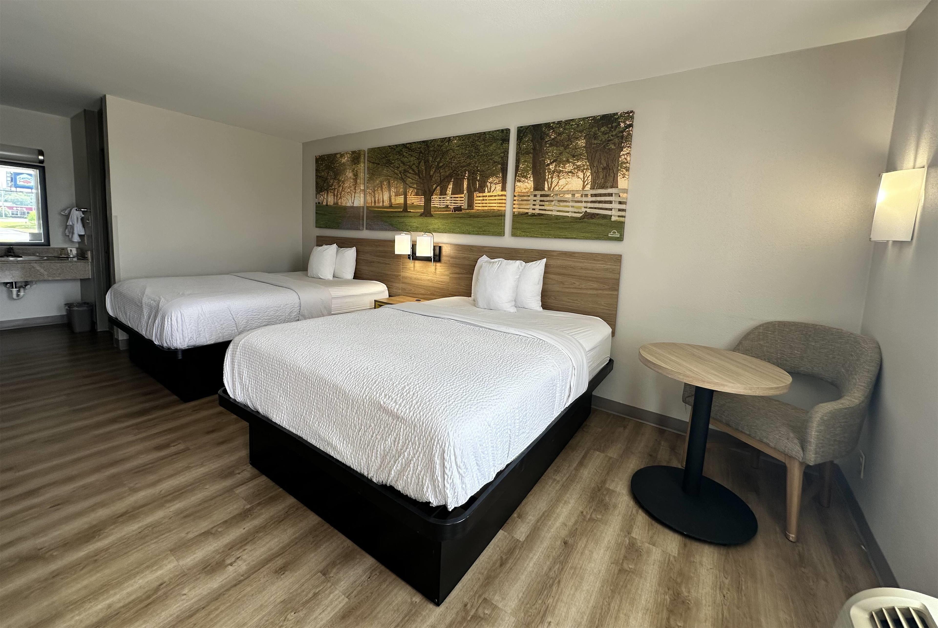 Quadruple Two Double Beds