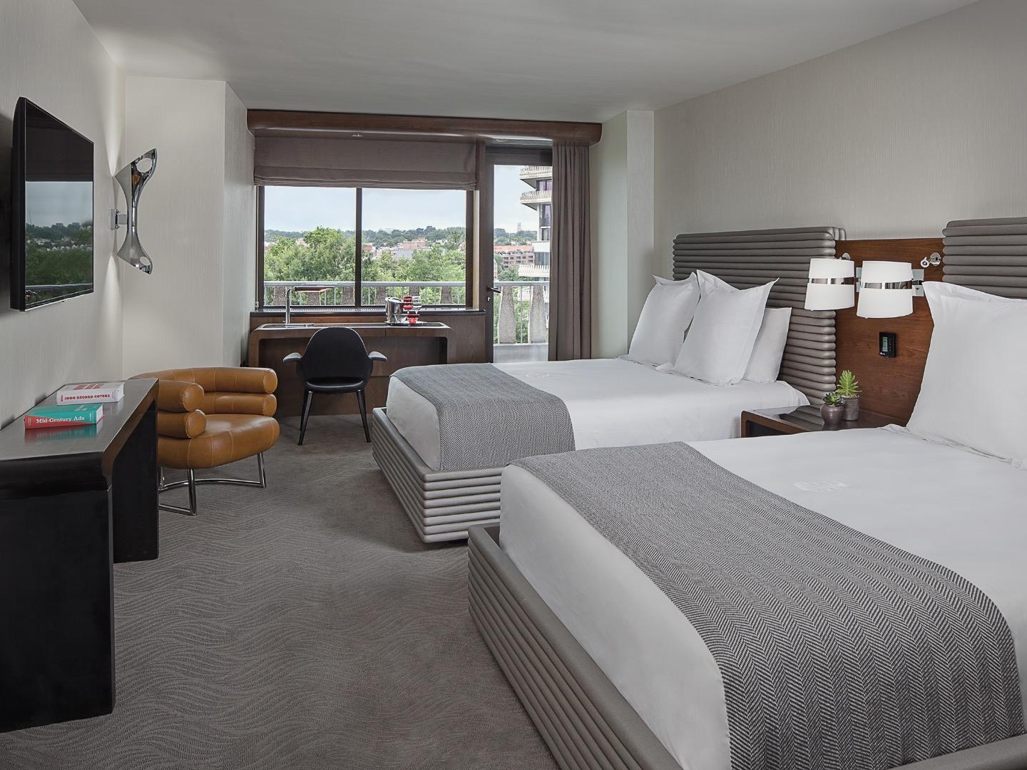 Quadruple Deluxe Two Double Beds