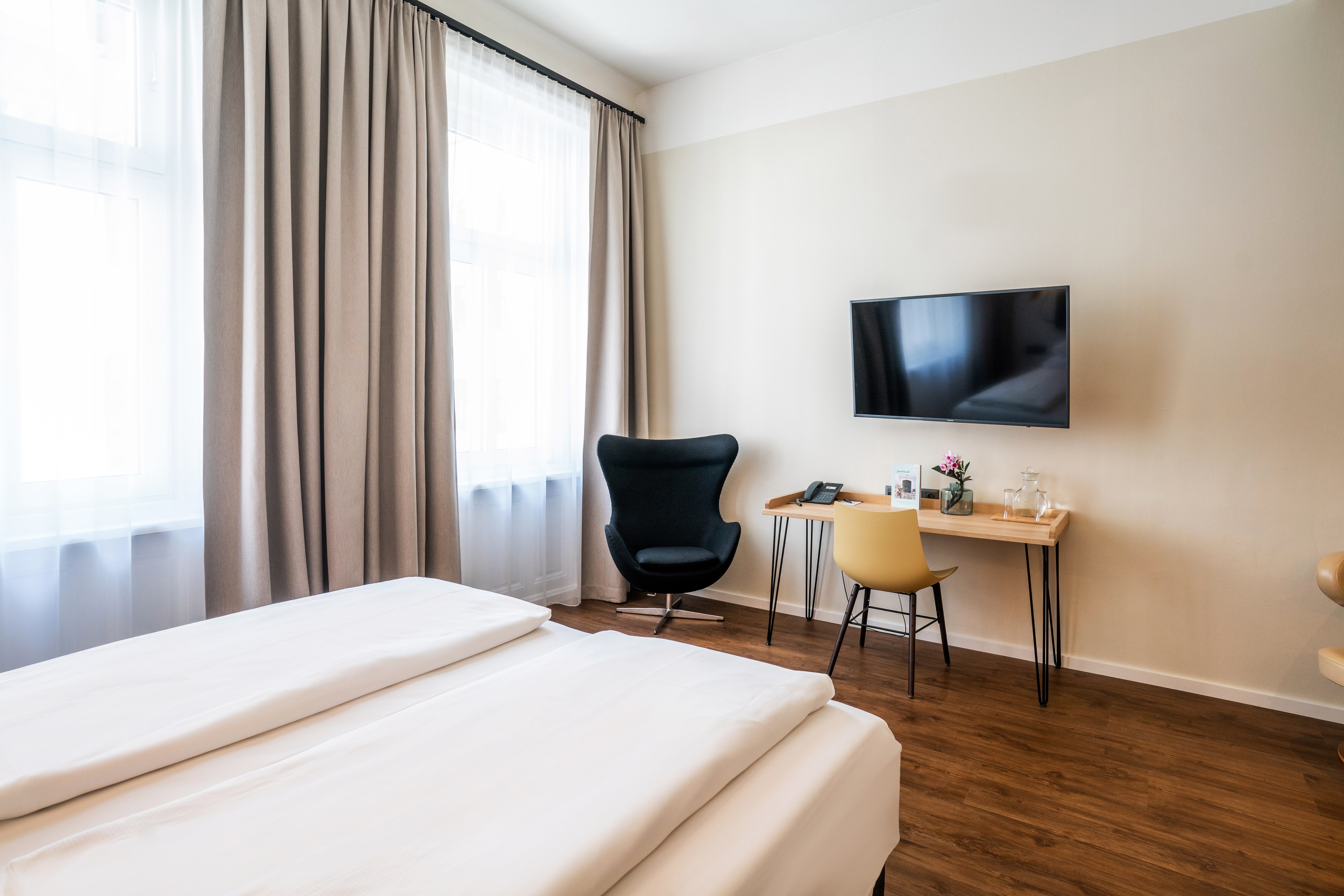 Double One Bedroom with Air Conditioning