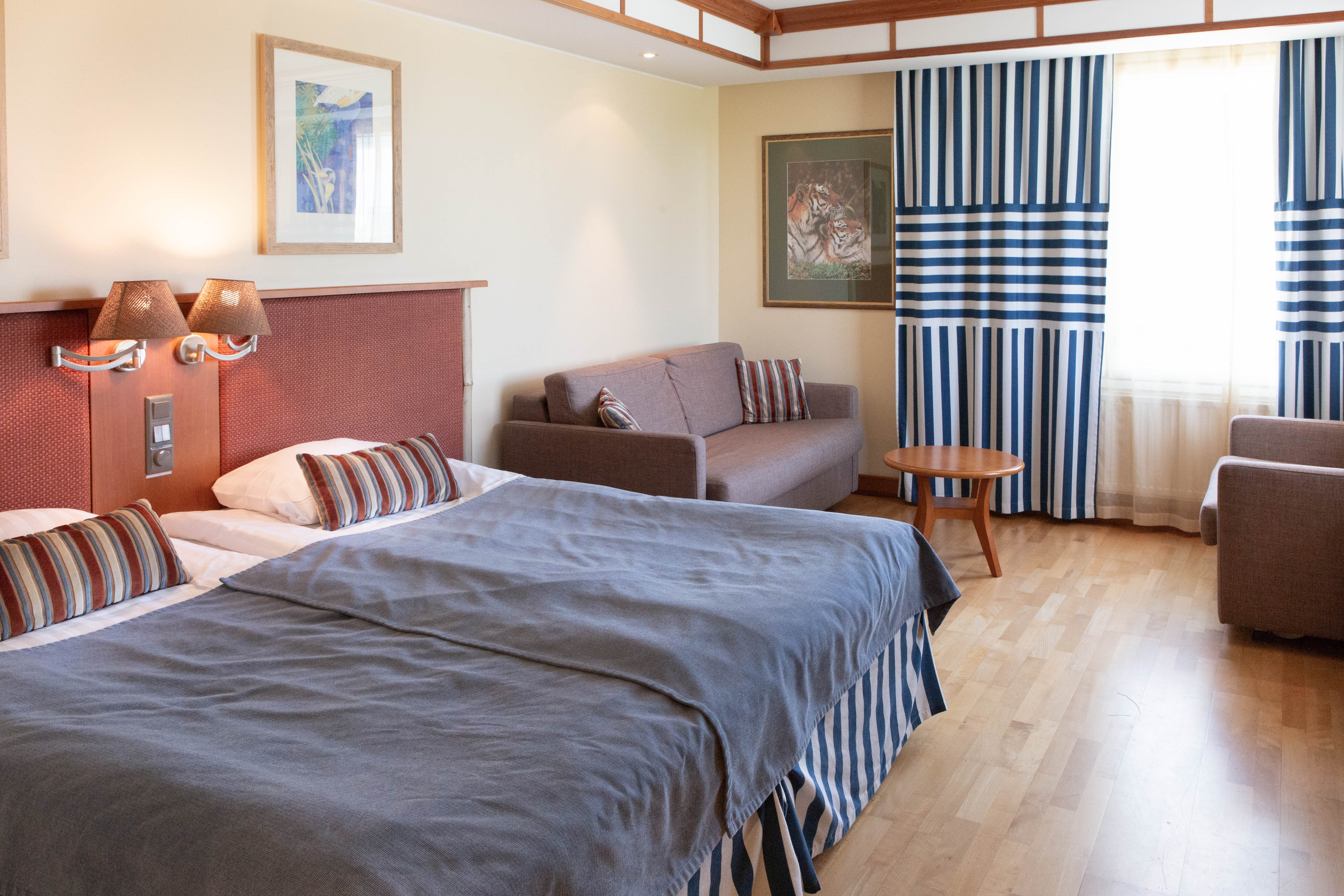 Double Single King Size Bed