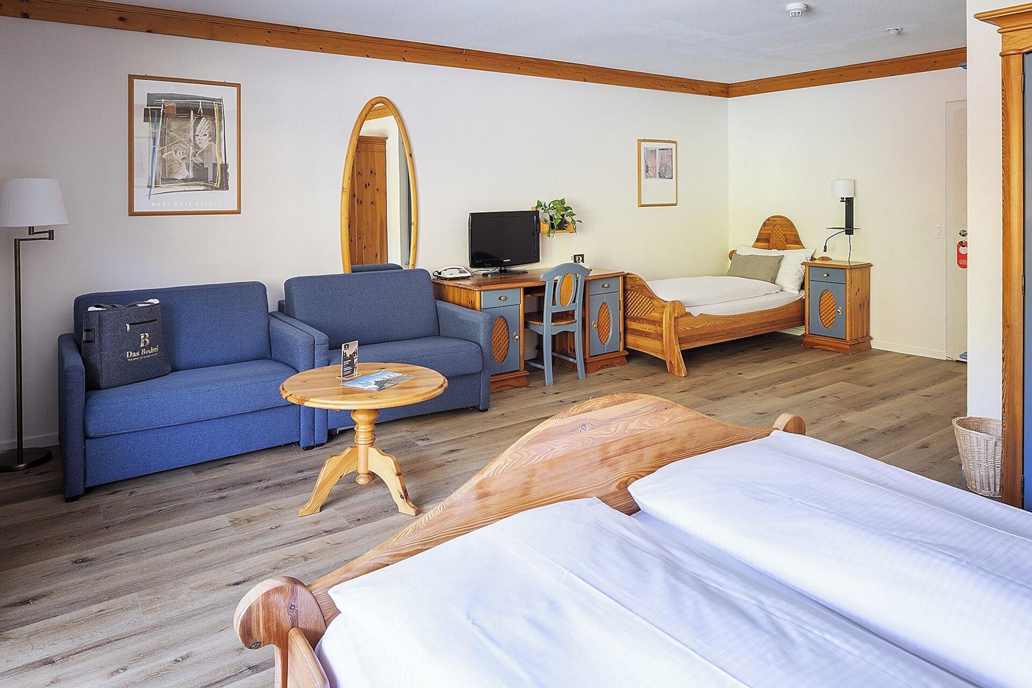 Family Room with Balcony with Views