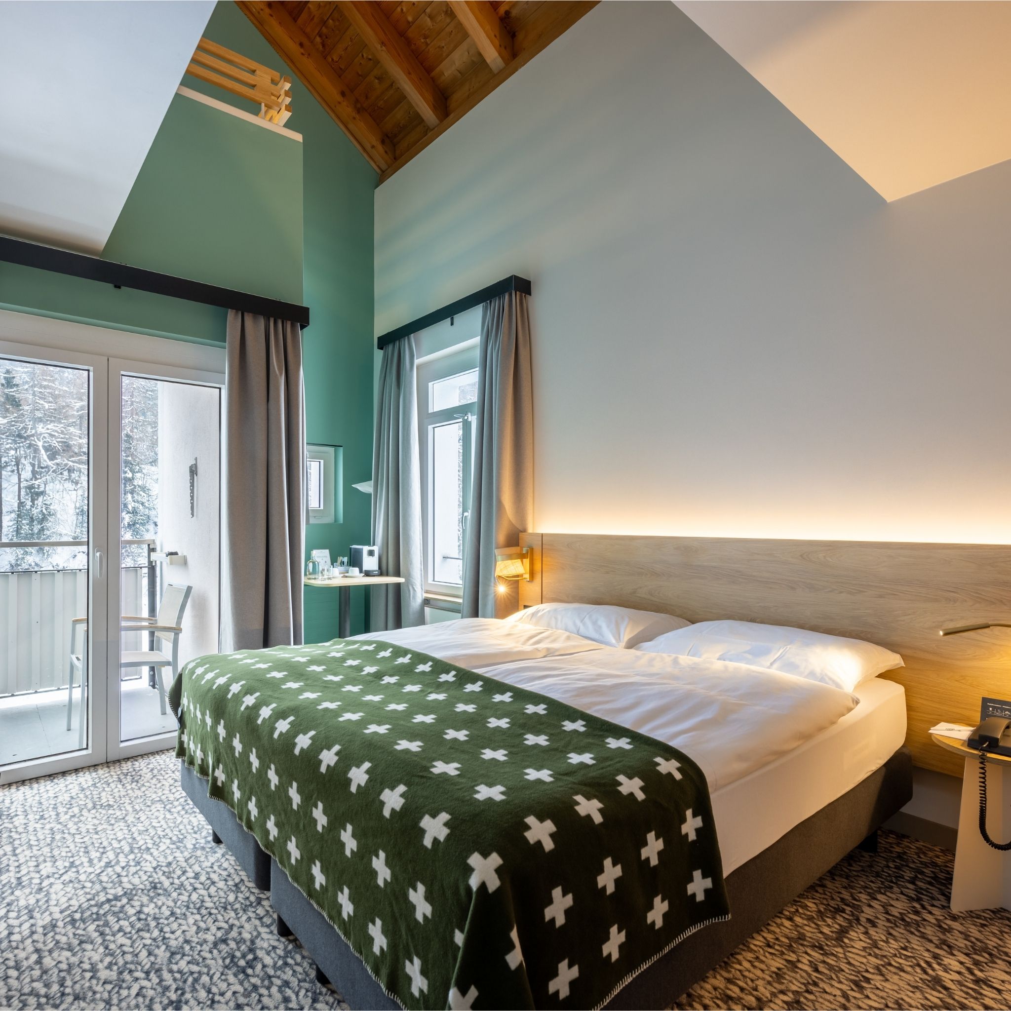 Family Room Duplex with Views