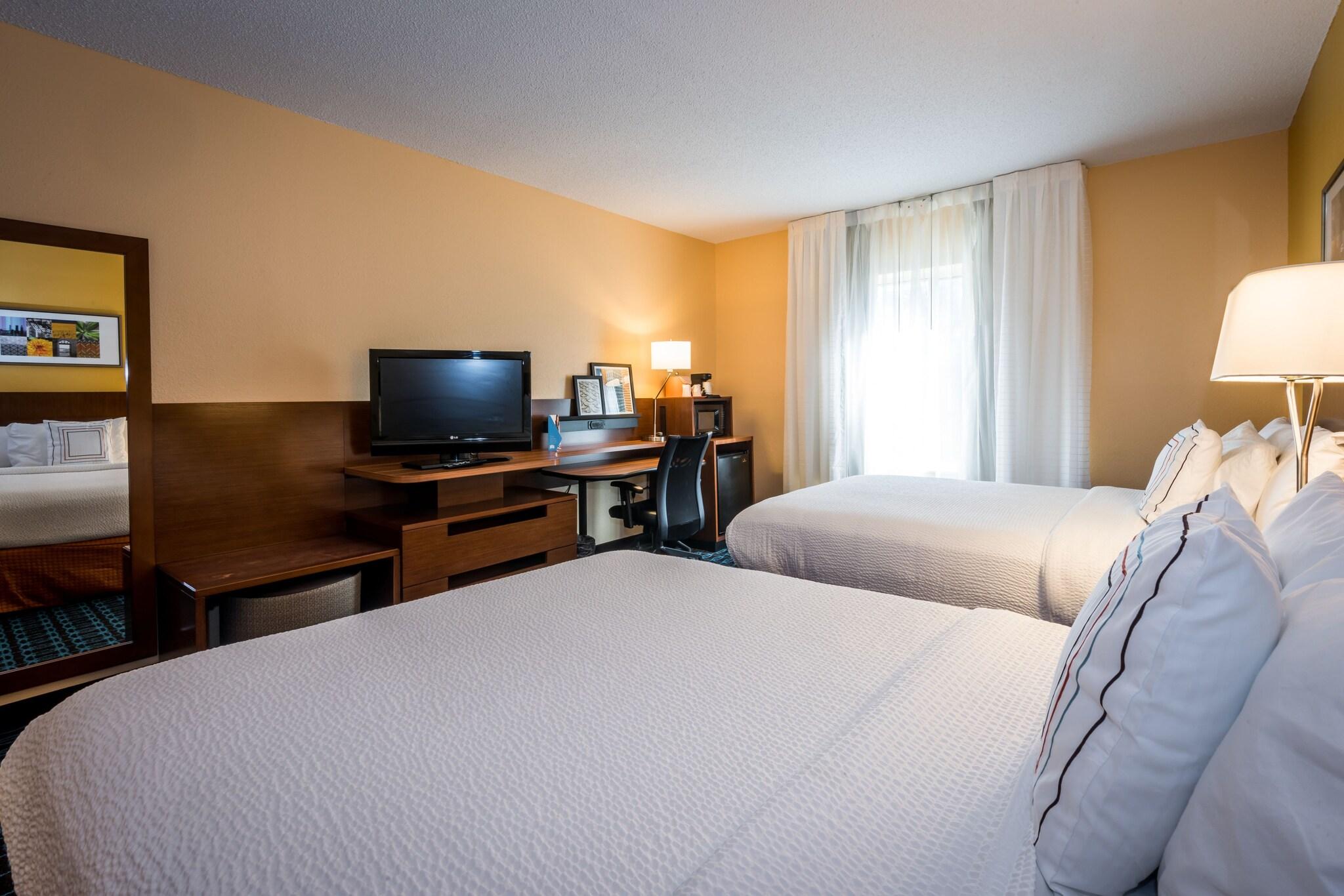 Double Two Queen Beds