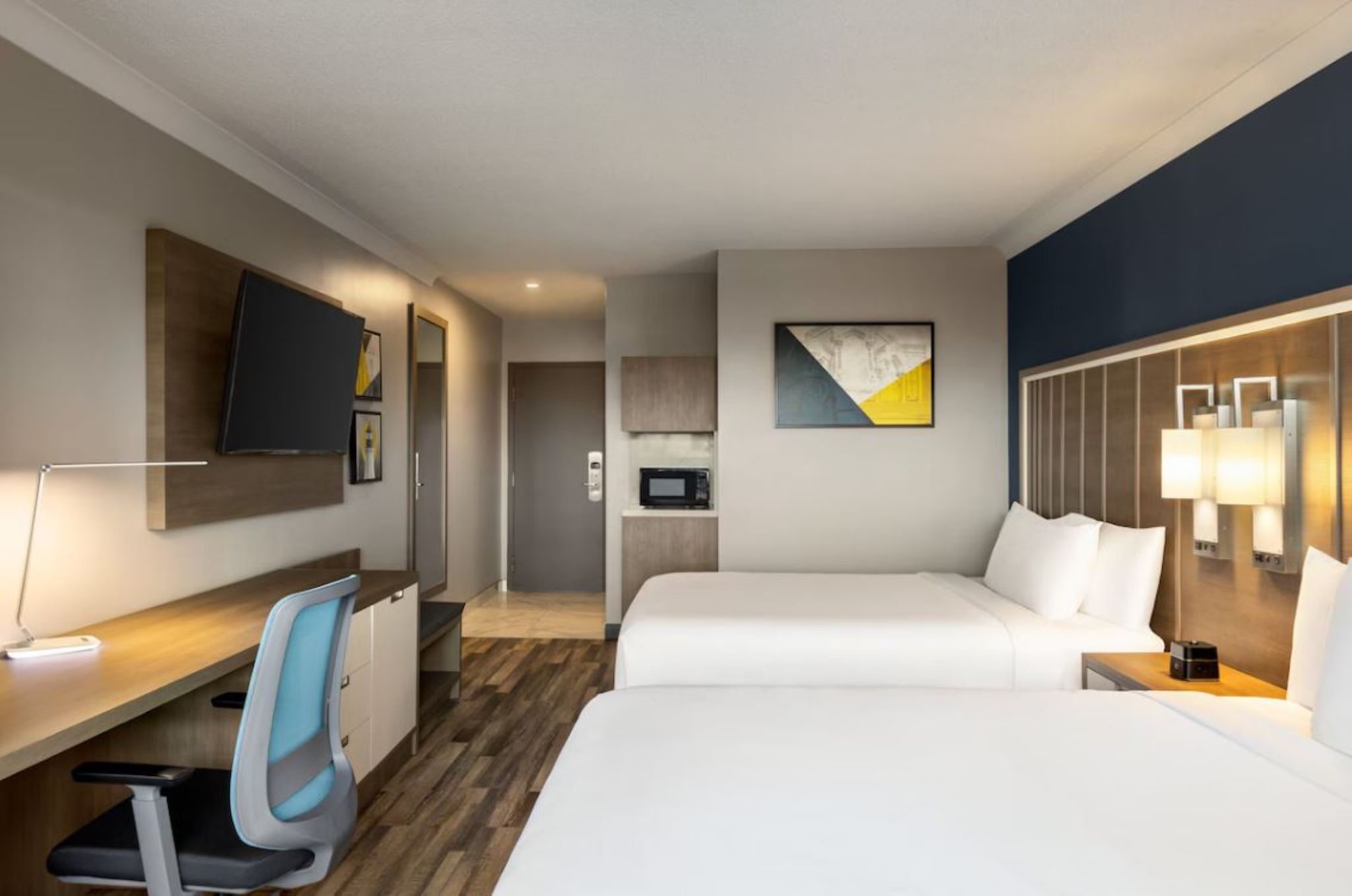 Double Two Queen Beds