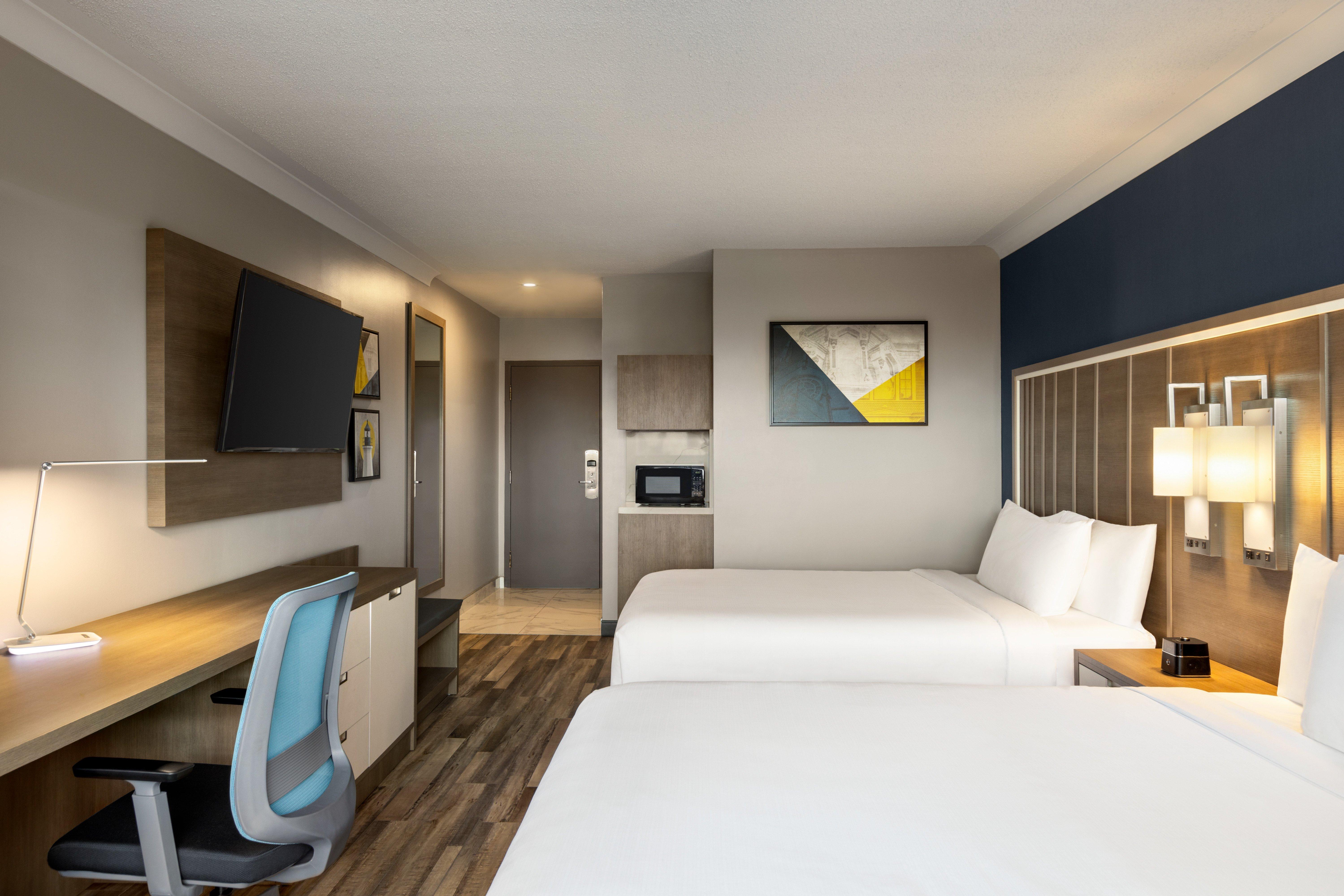 Double Two Queen Beds