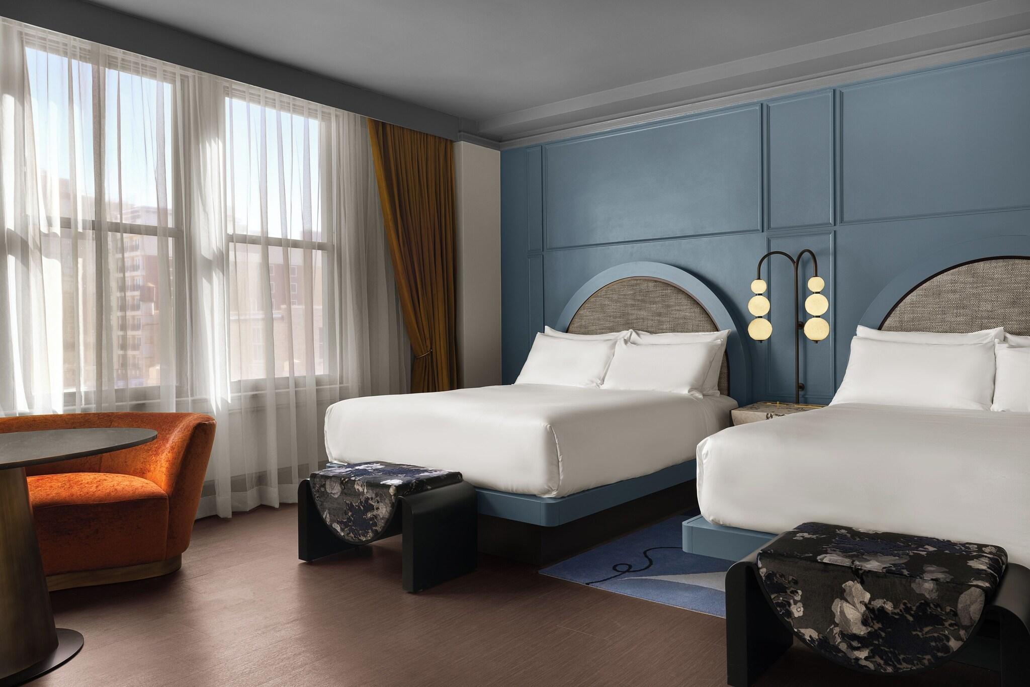 Double Two Queen Beds