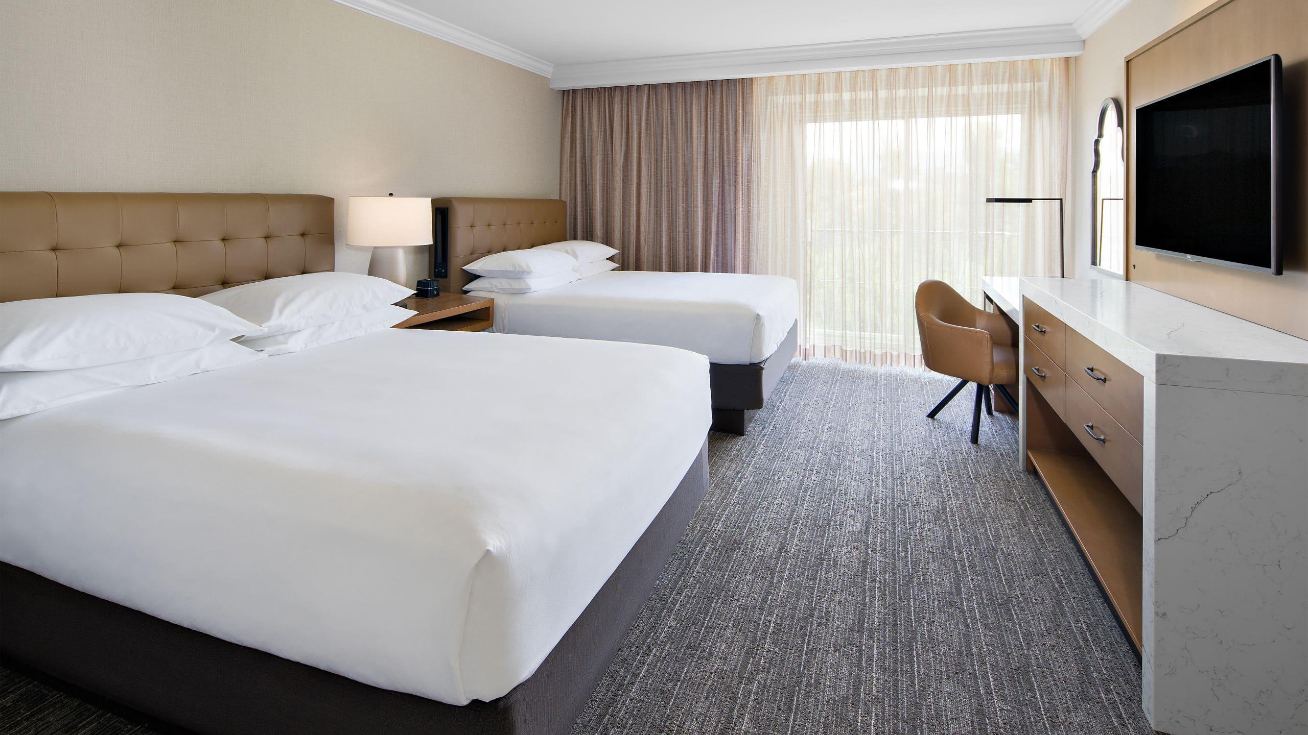 Double Two Queen Beds