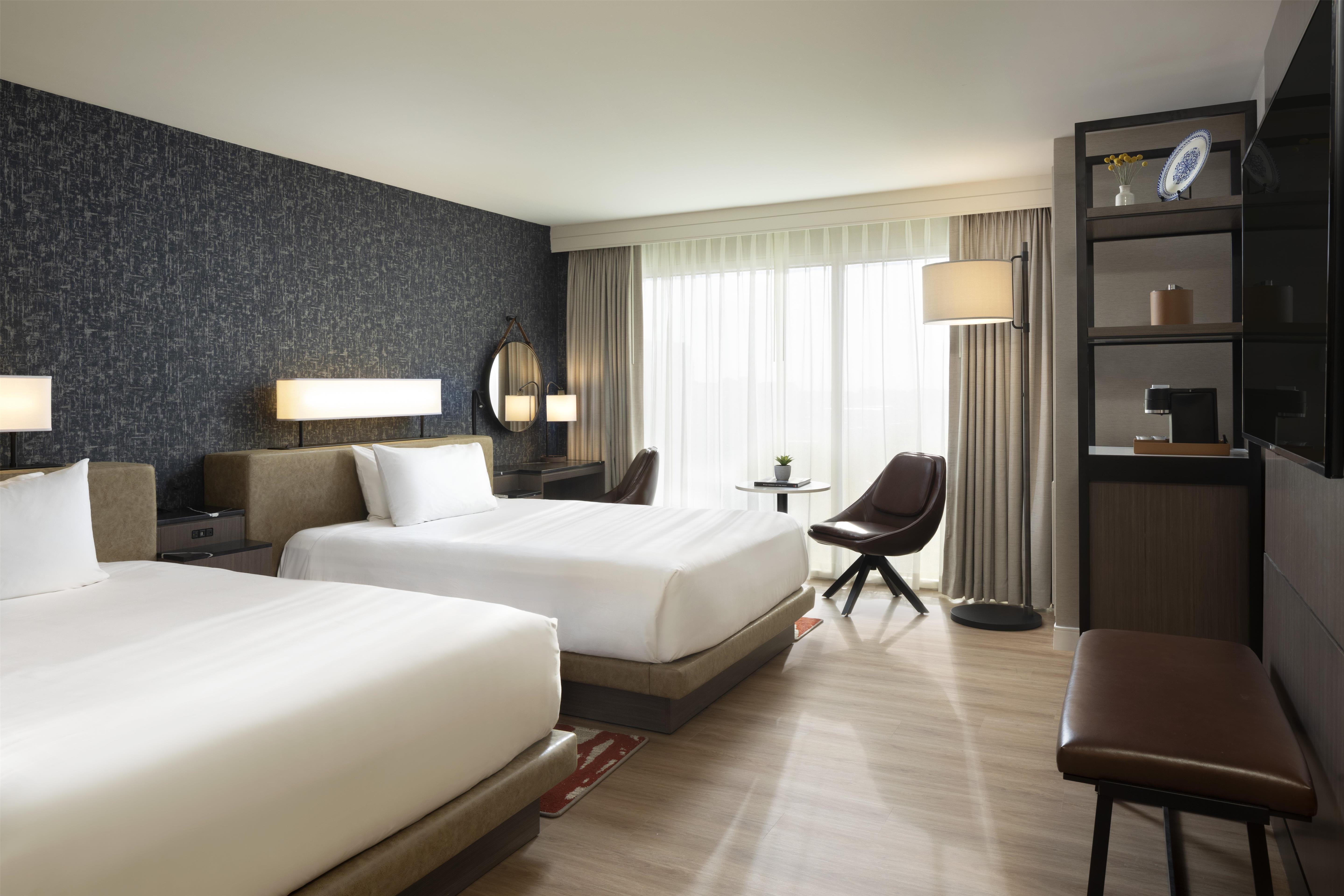 Double Two Double Beds