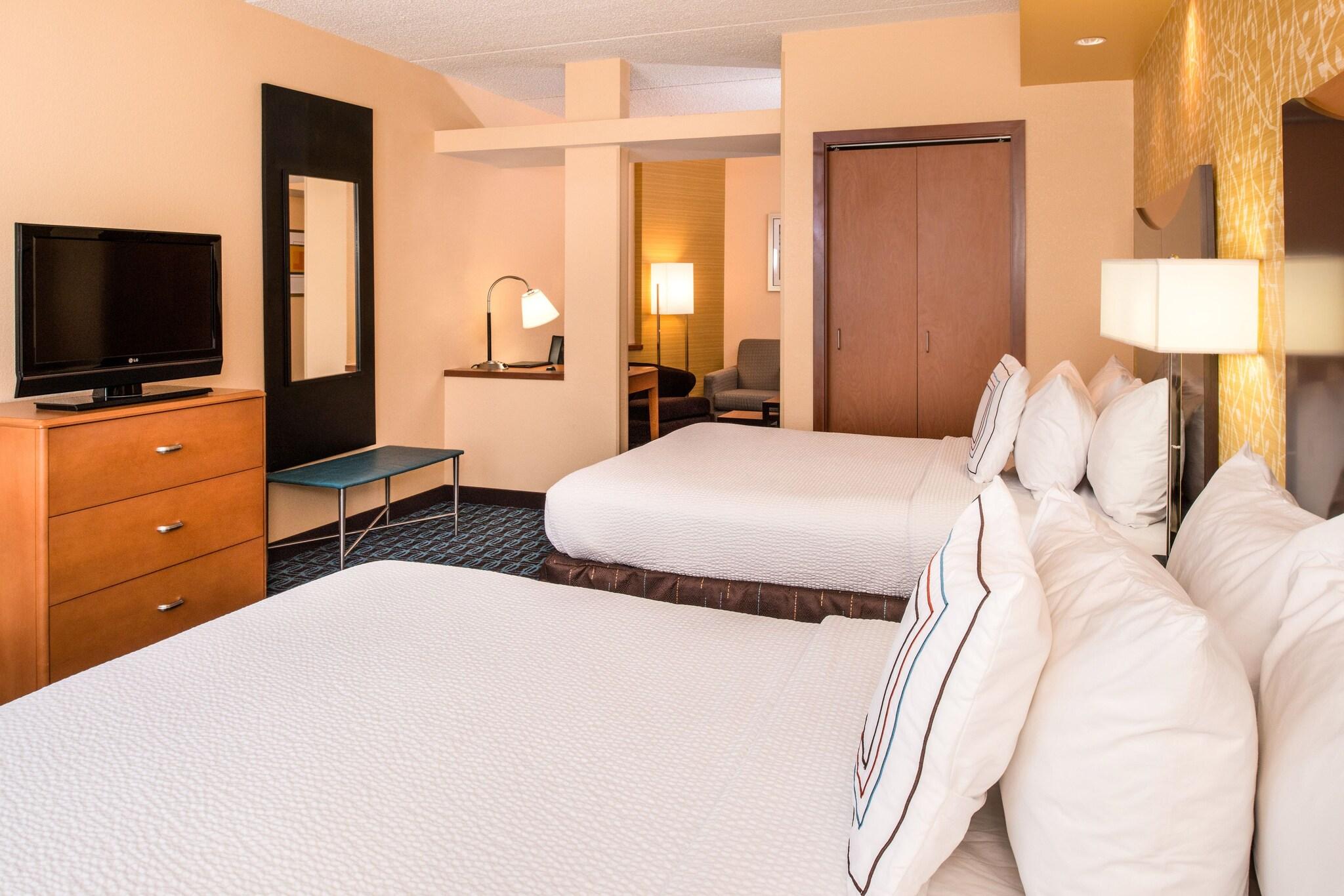 Double Two Queen Beds