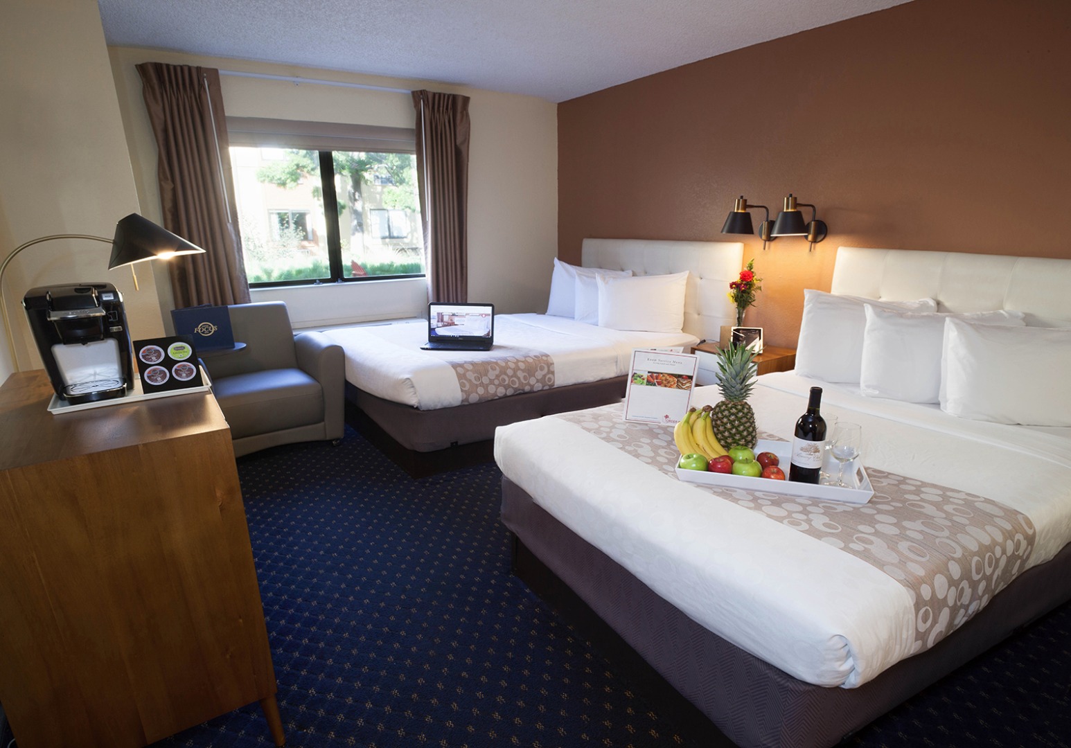 Double Deluxe Two Double Beds