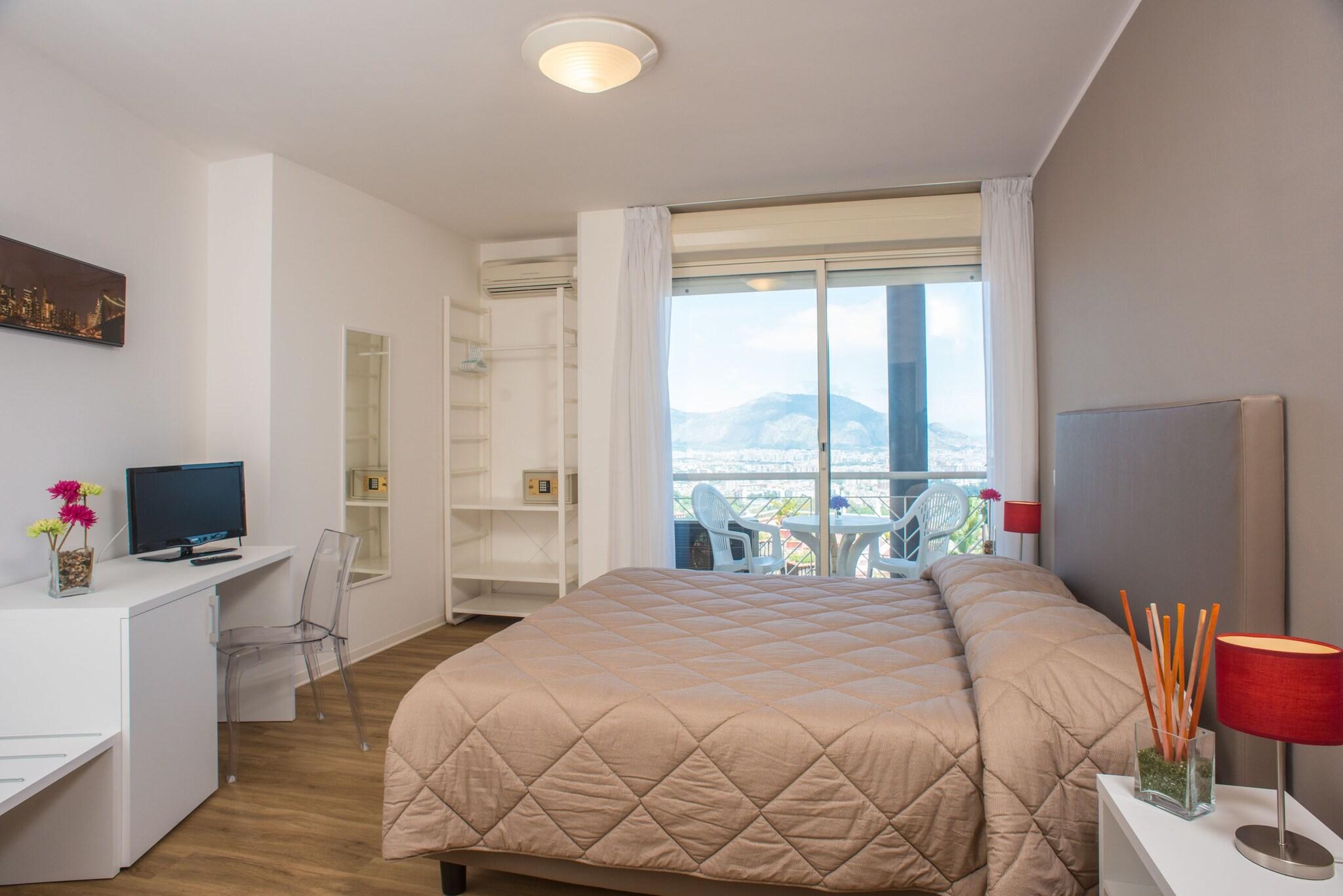 Double City View Two Beds