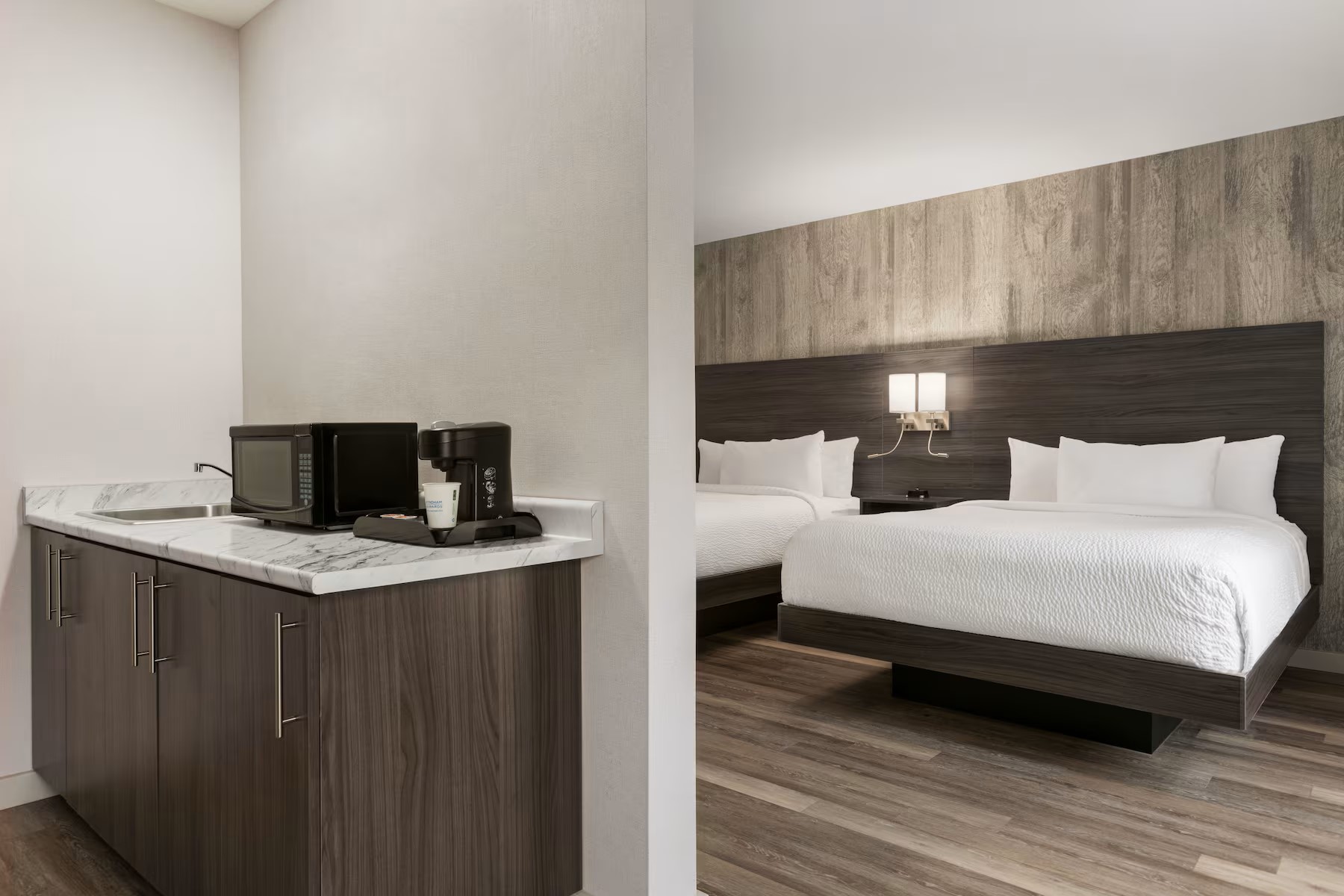 Quadruple Two Queen Beds