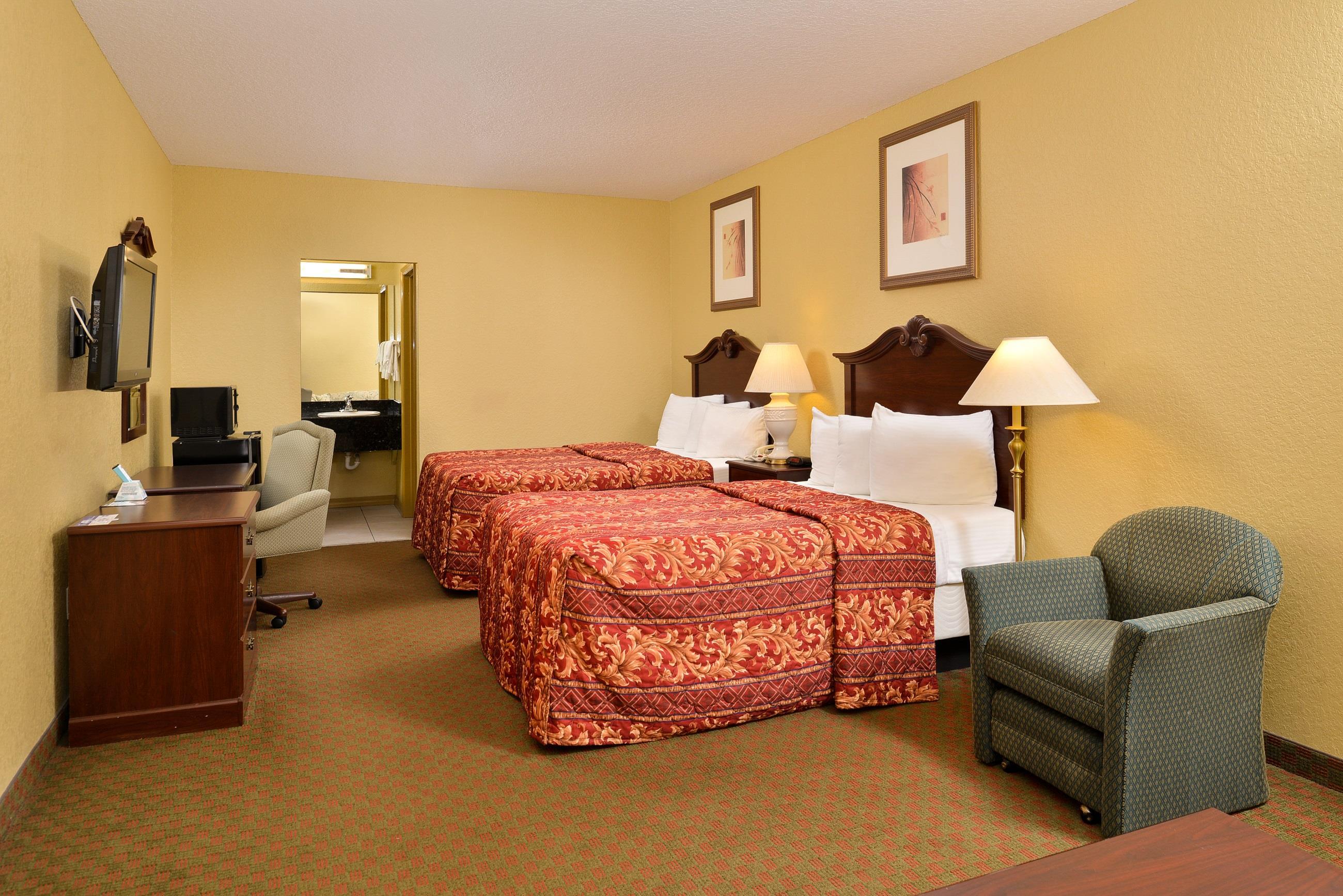 Twin Two Double Beds