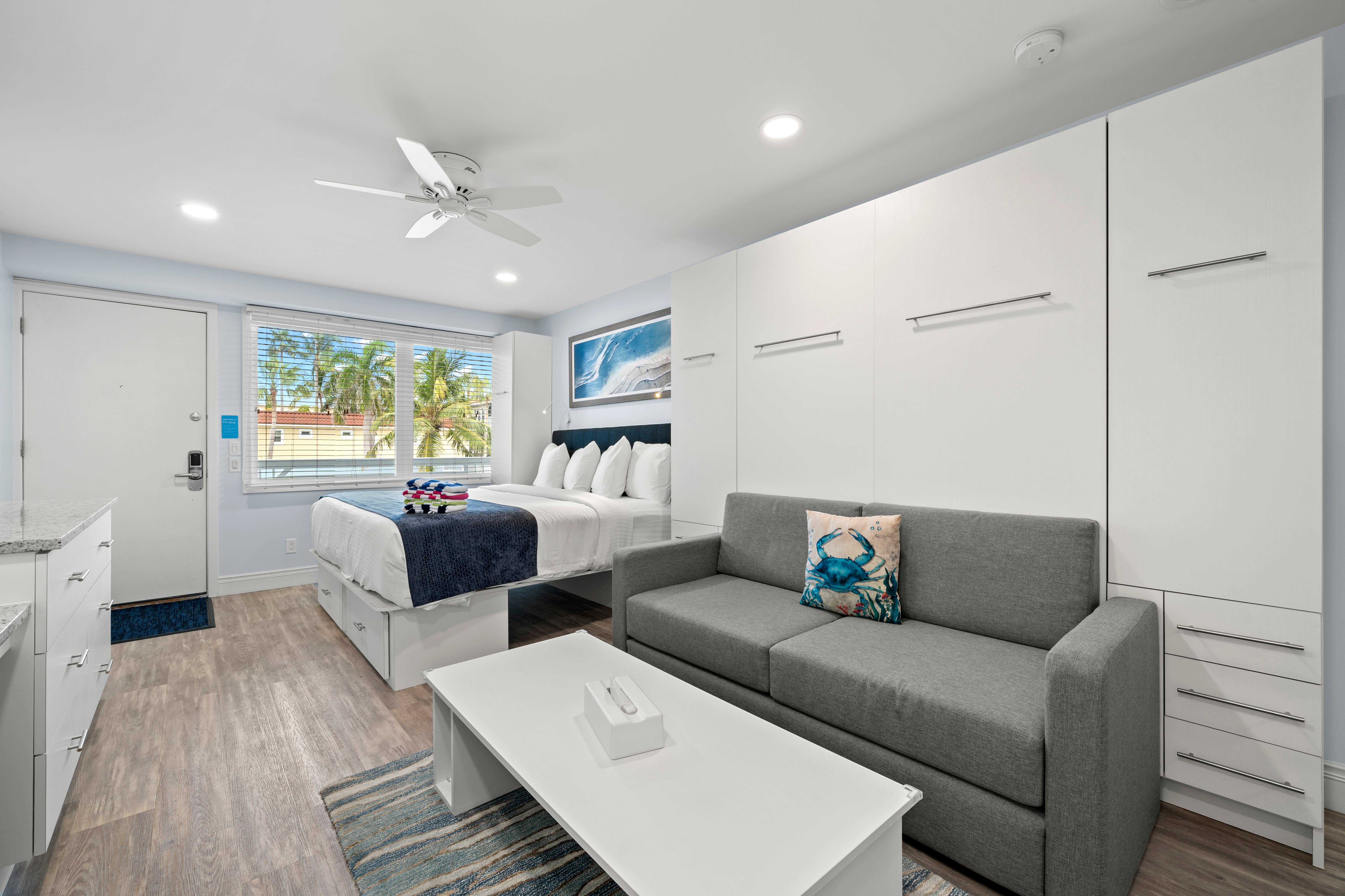 Studio King Size Bed