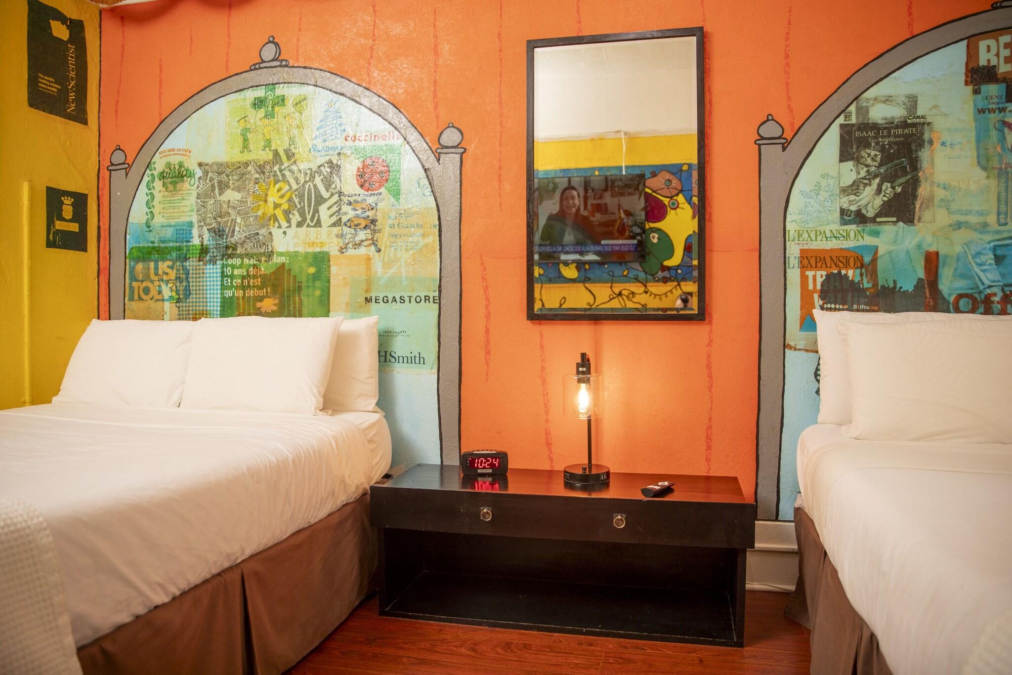 Quadruple Two Double Beds